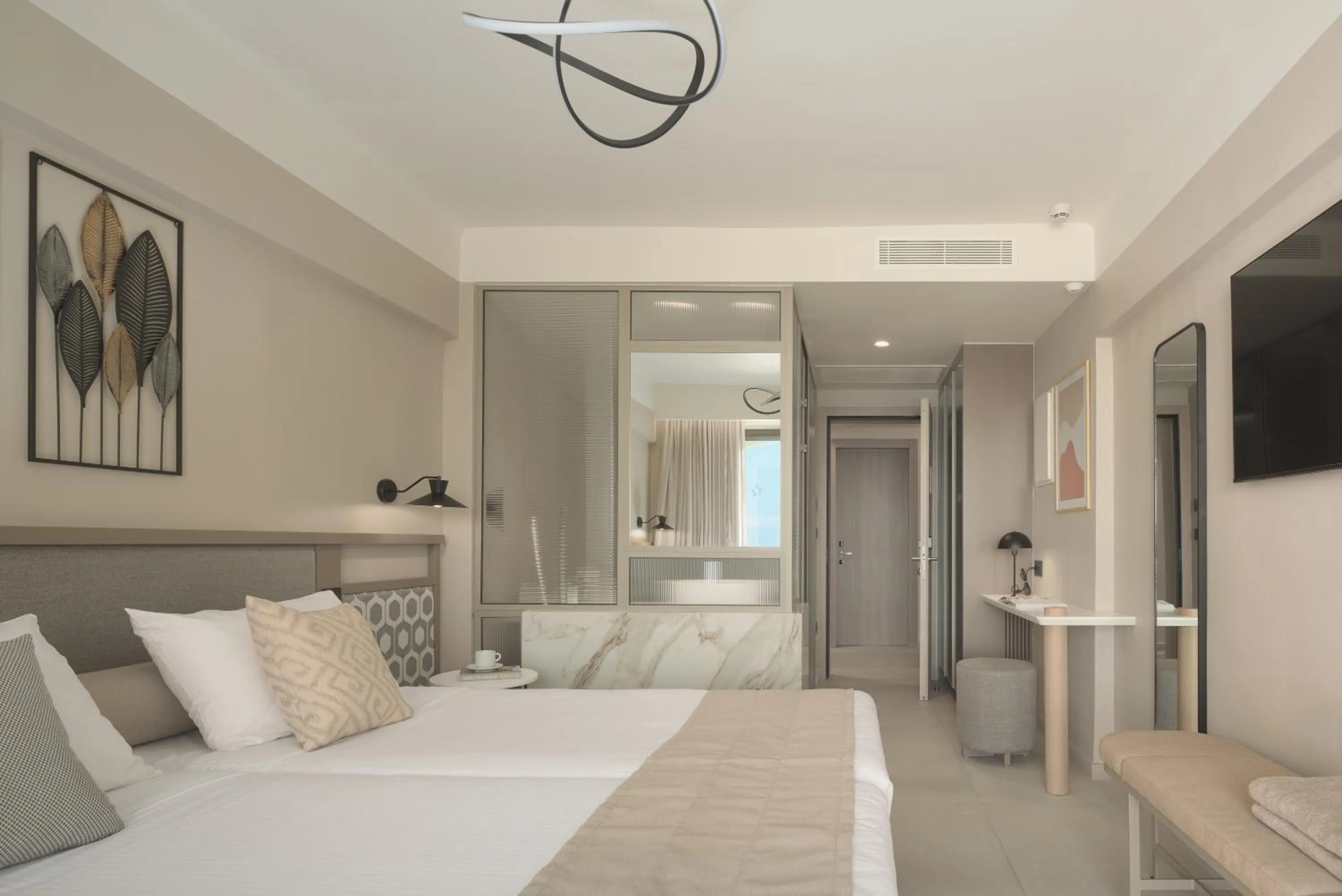 Bed in Creta Star Hotel - Adults Only