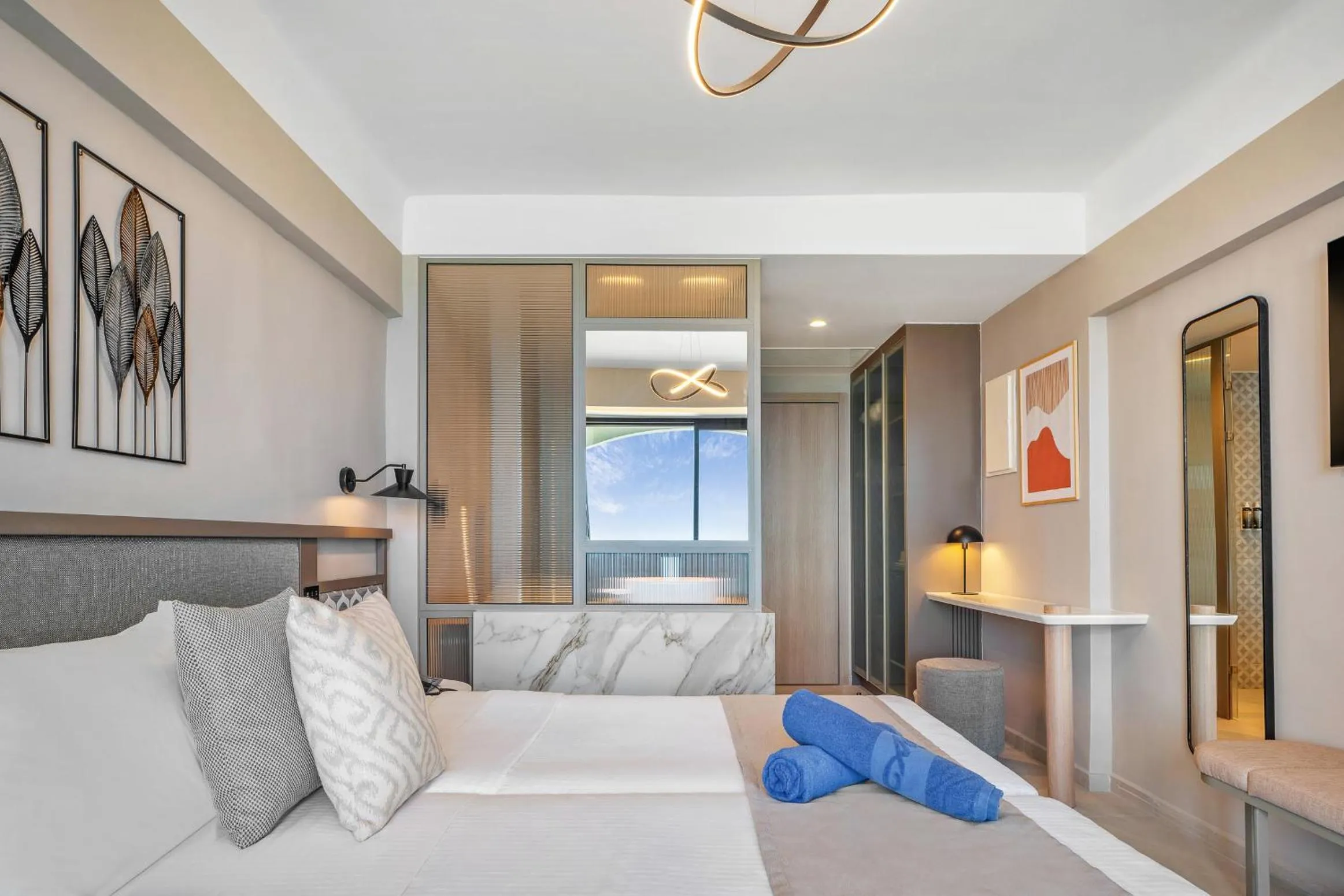 Bedroom, Bed in Creta Star Hotel - Adults Only