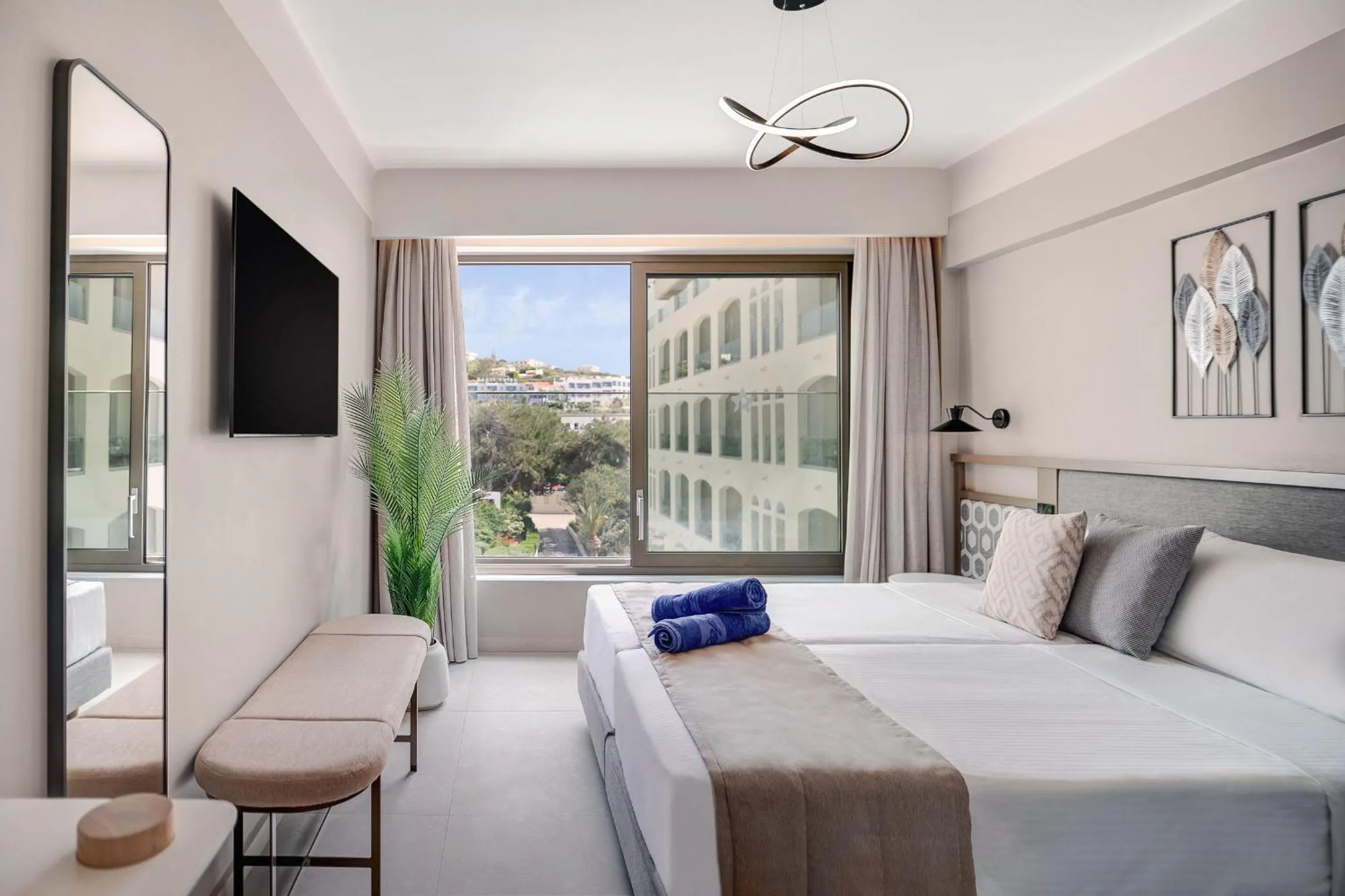 Bed in Creta Star Hotel - Adults Only