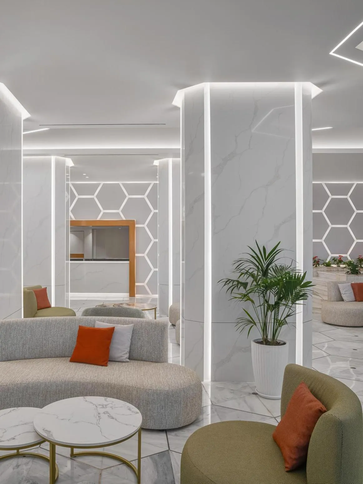 Lobby or reception, Bed in Creta Star Hotel - Adults Only