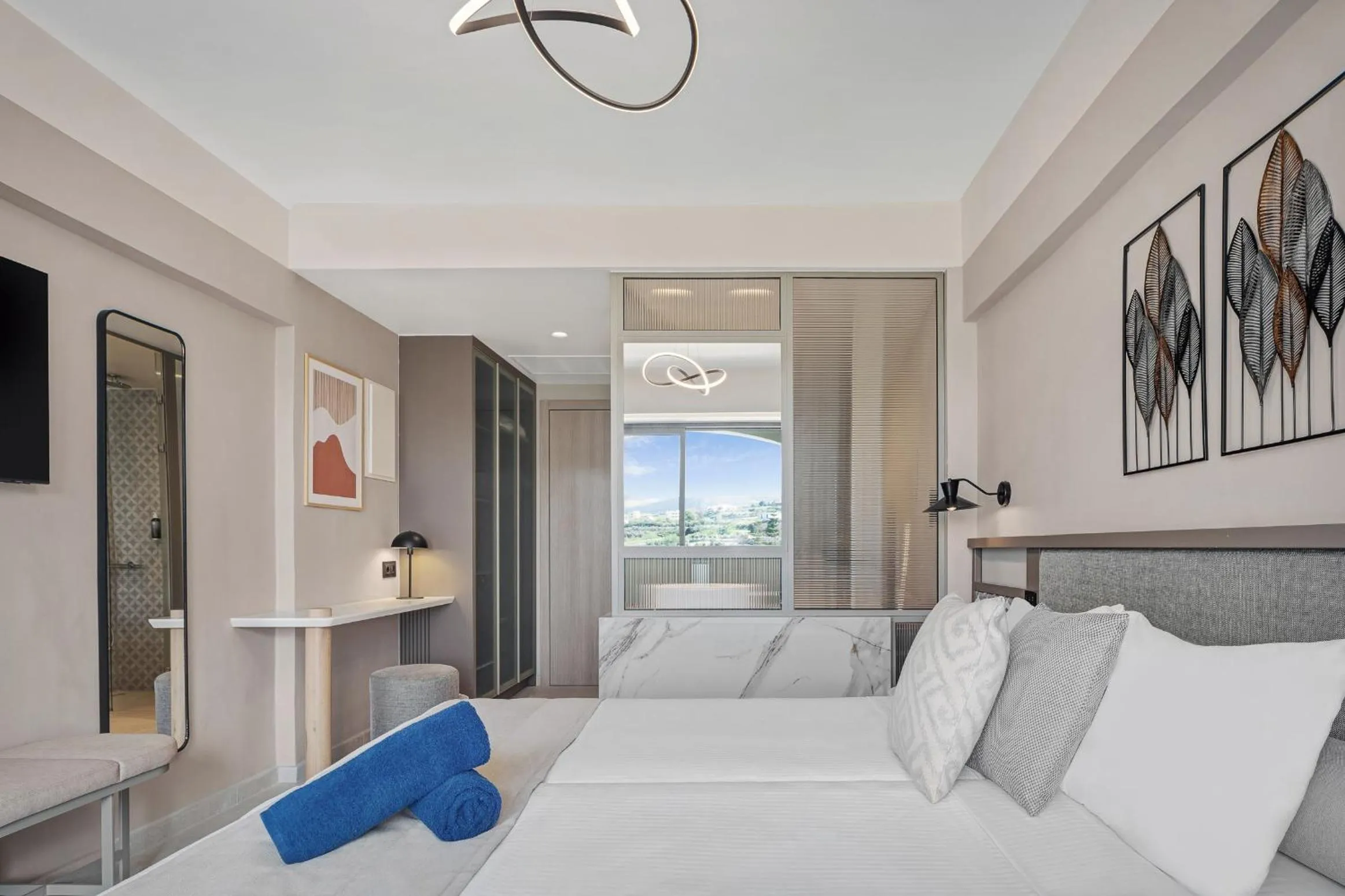 Bedroom, Bed in Creta Star Hotel - Adults Only