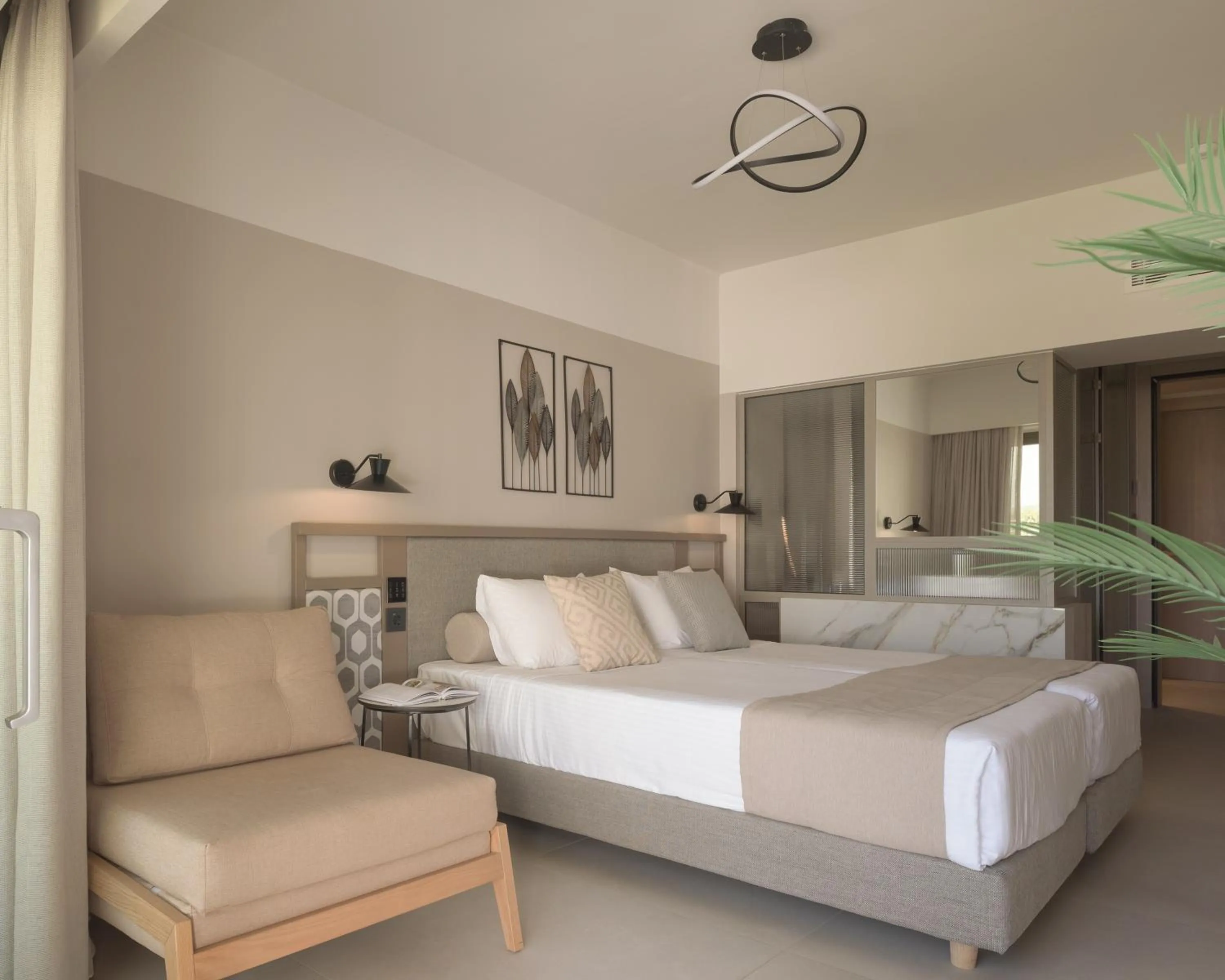 Bedroom, Bed in Creta Star Hotel - Adults Only