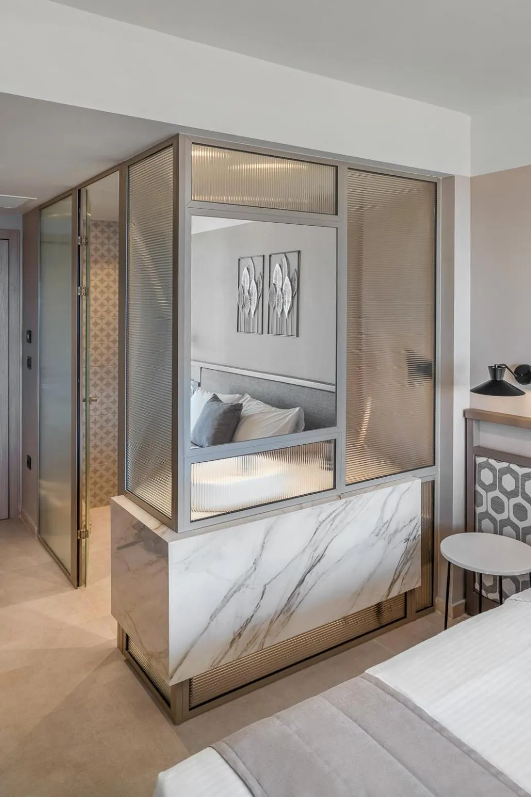 Bedroom, Bed in Creta Star Hotel - Adults Only