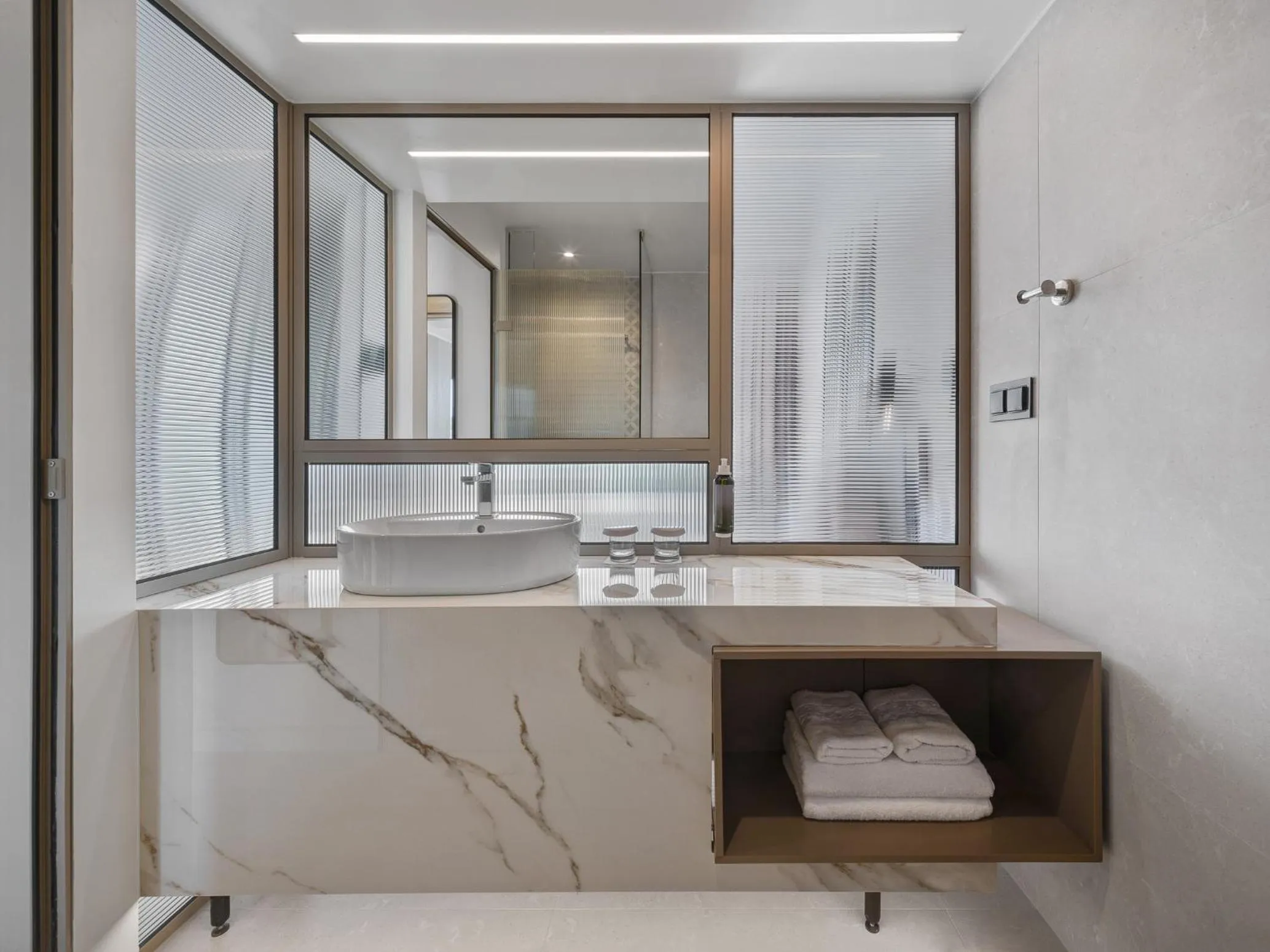 Bathroom in Creta Star Hotel - Adults Only