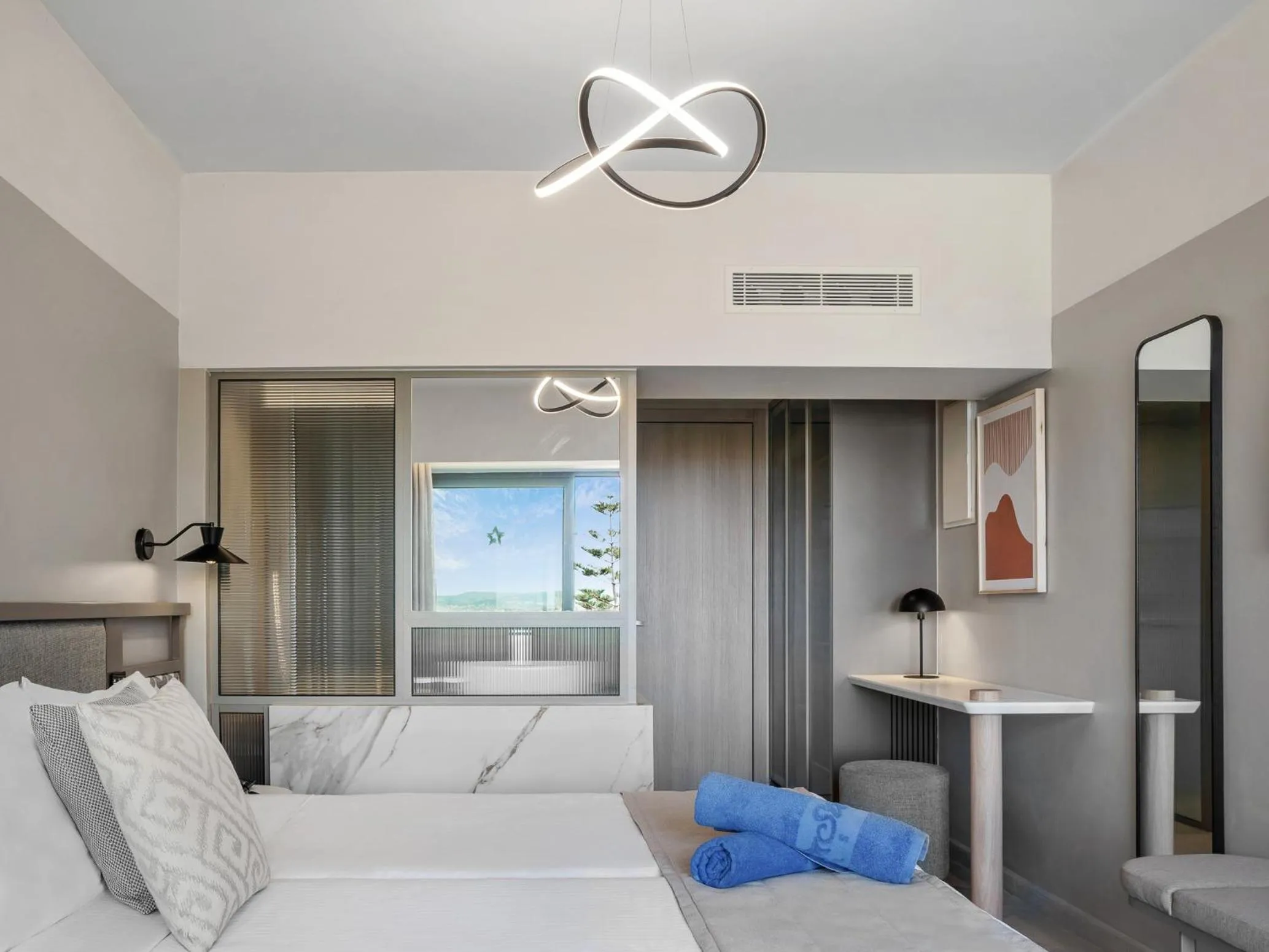Bedroom, Bed in Creta Star Hotel - Adults Only
