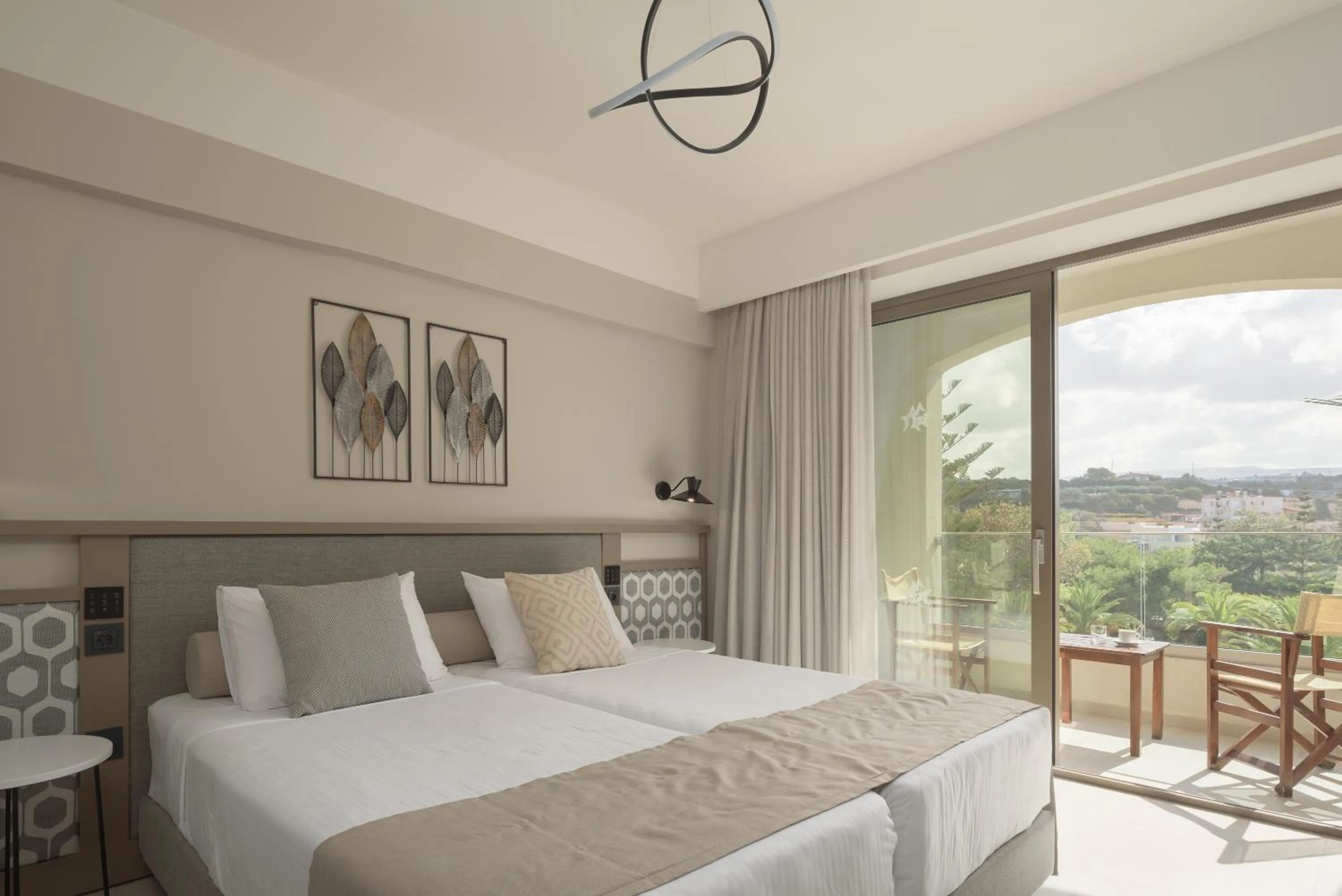 View (from property/room), Bed in Creta Star Hotel - Adults Only