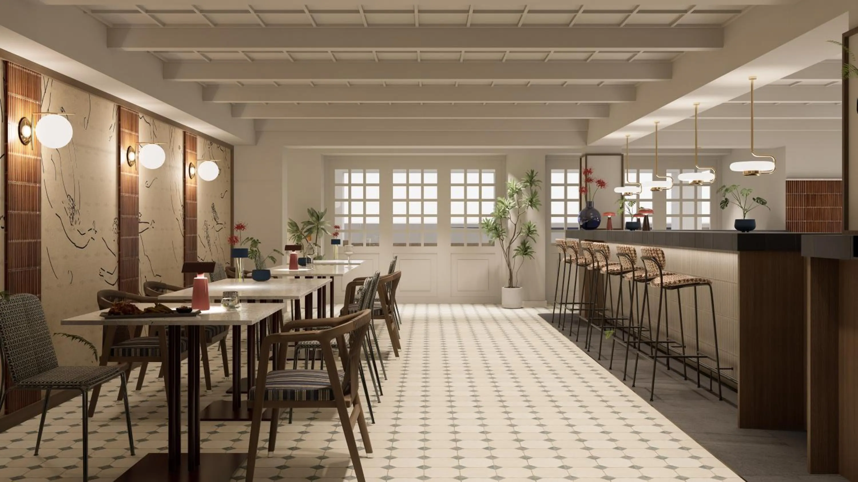 Lounge or bar in Creta Star Hotel - Adults Only