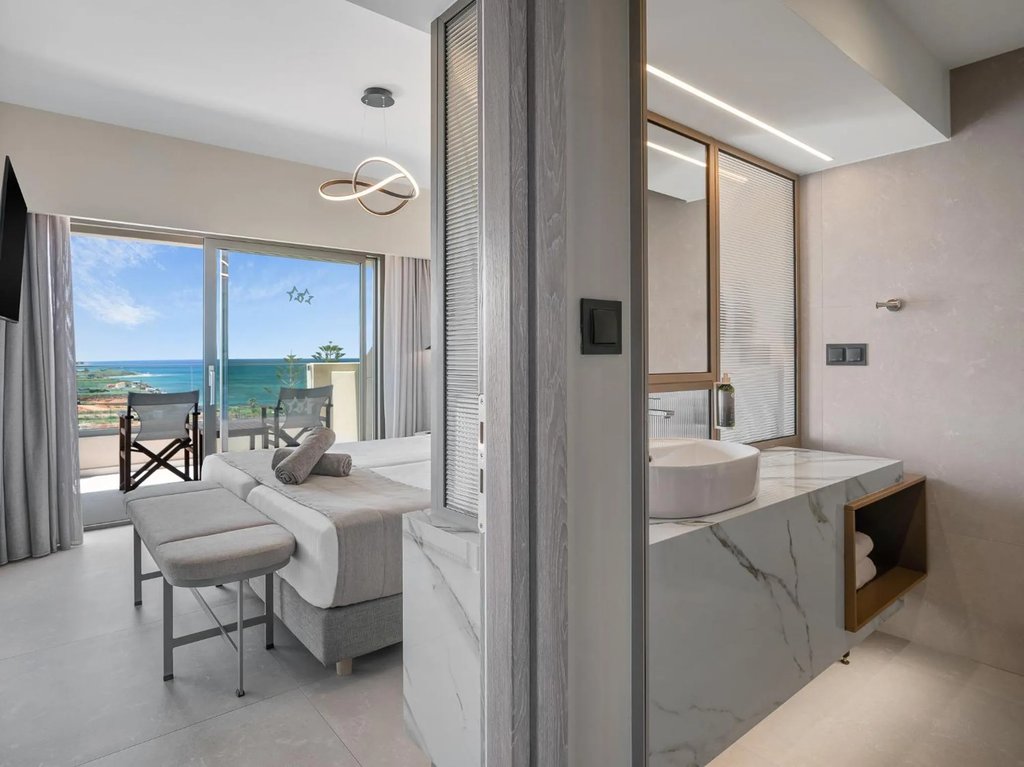 Bathroom in Creta Star Hotel - Adults Only