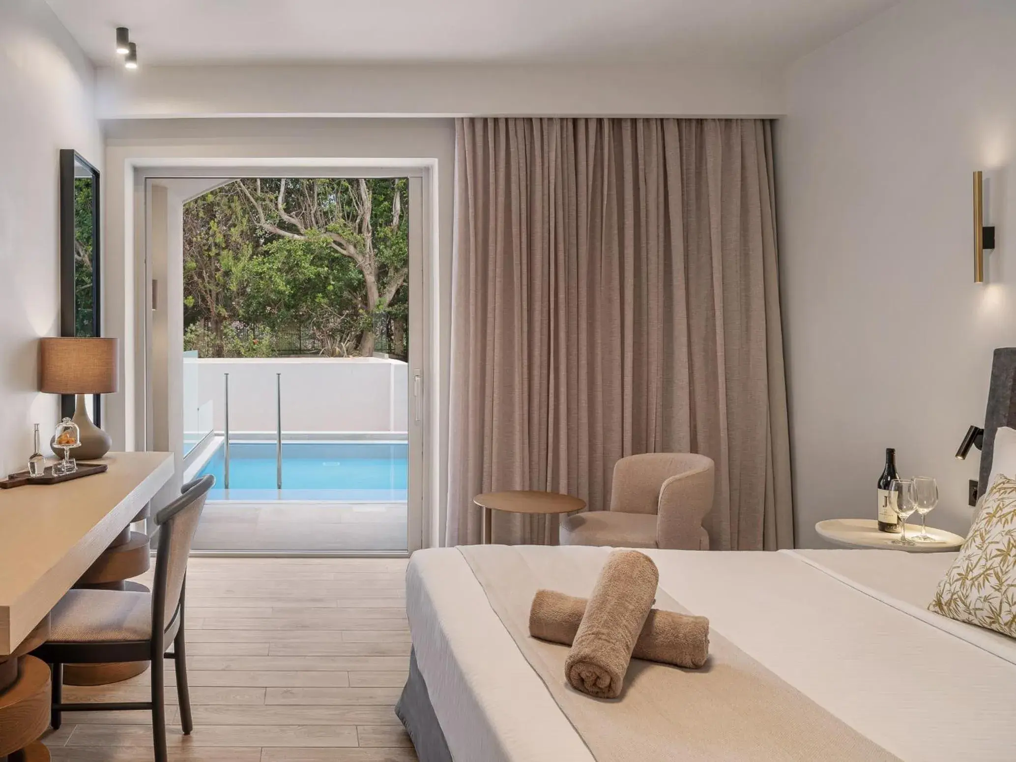 Bed in Creta Royal - Adults Only Bed in Creta Royal - Adults Only