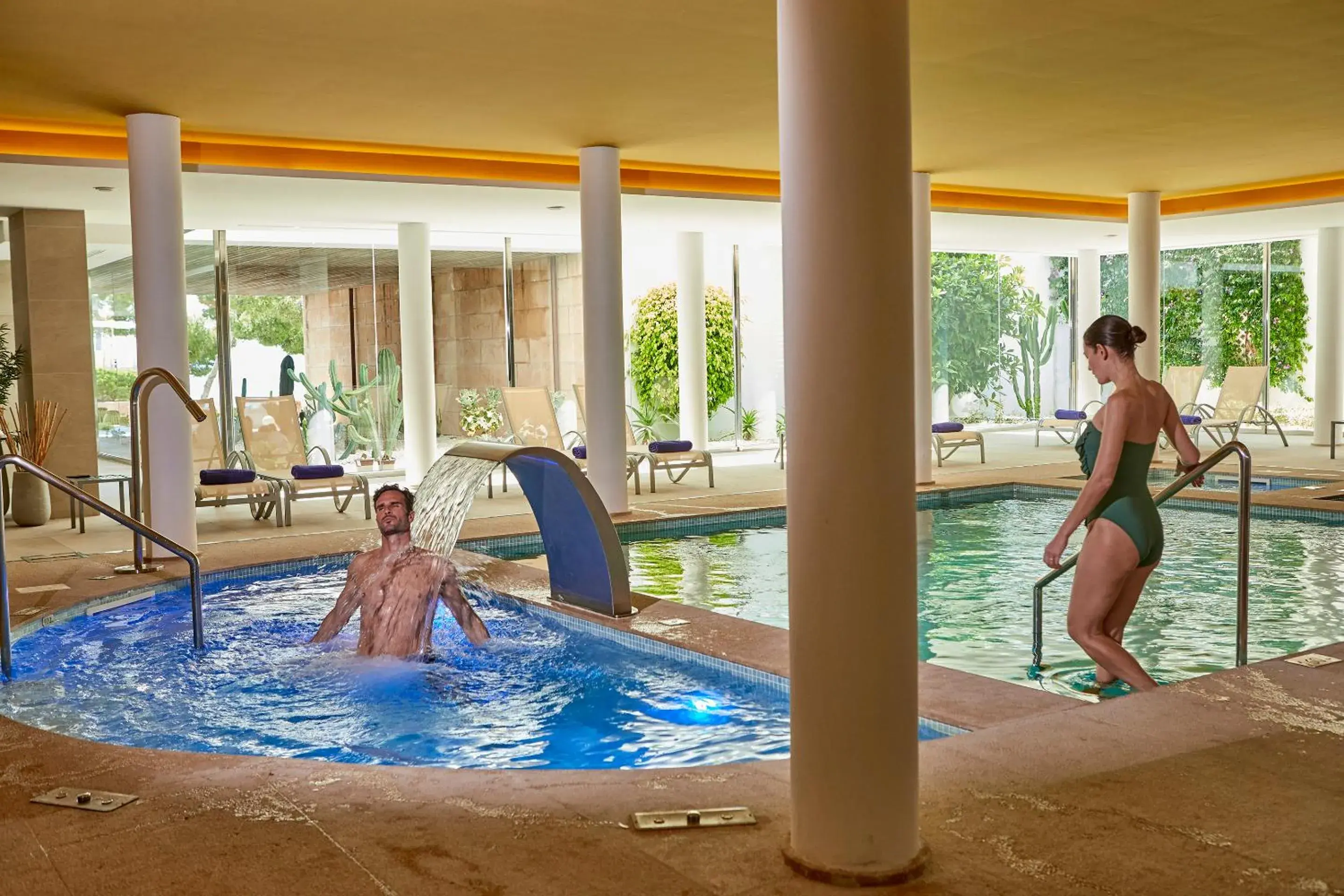 Spa and wellness centre/facilities in Aparthotel Ponent Mar Spa and wellness centre/facilities in Aparthotel Ponent Mar