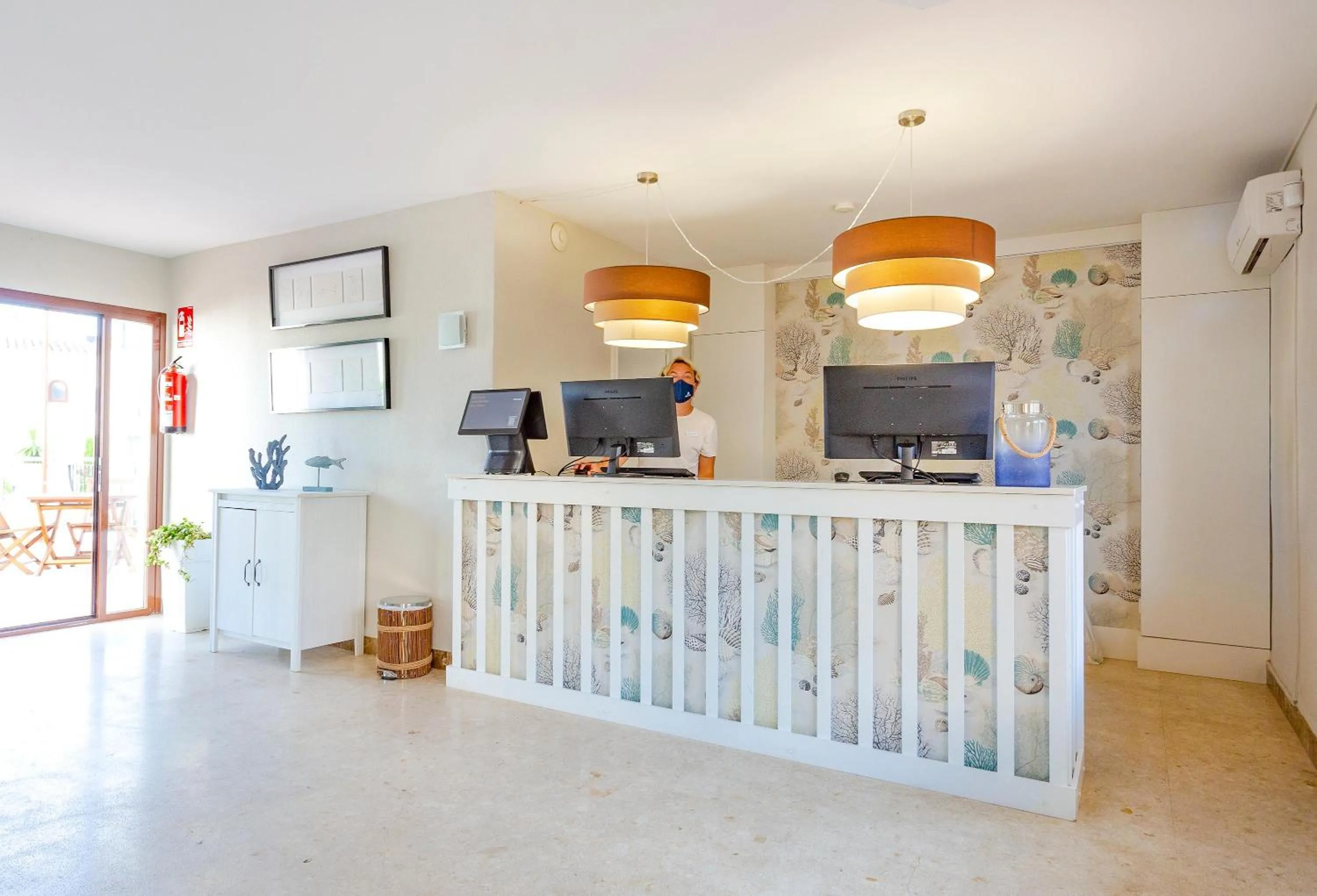 Lobby or reception in Flipflop Surfing Playa