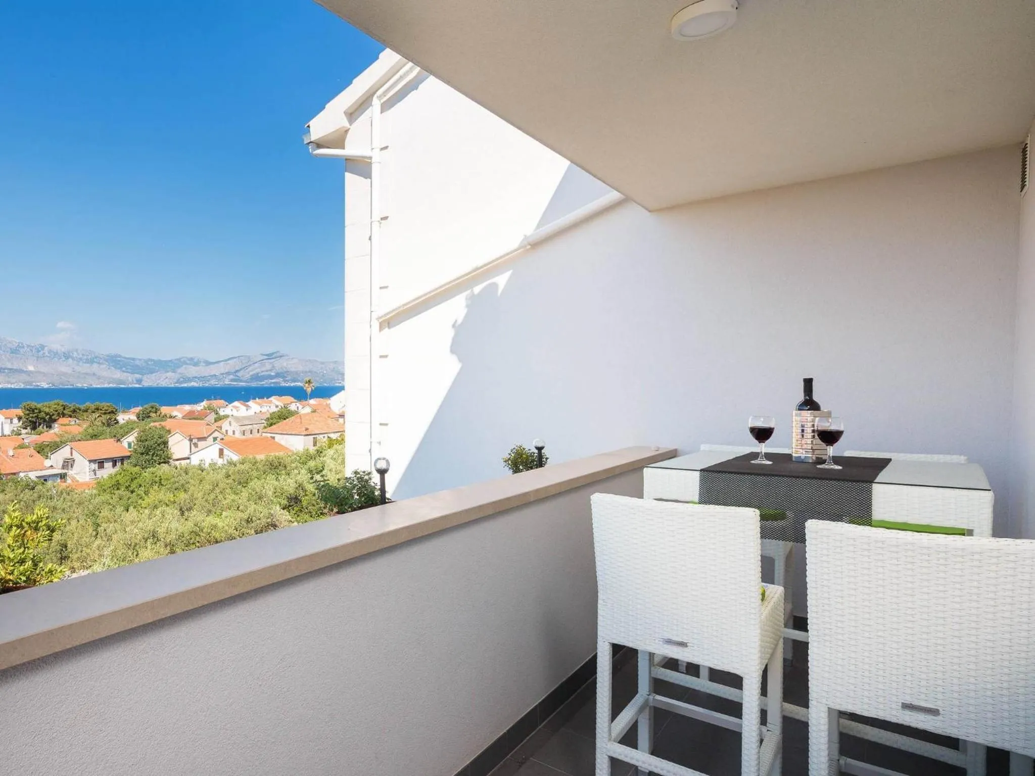 Balcony/Terrace in Apartment Lana ST