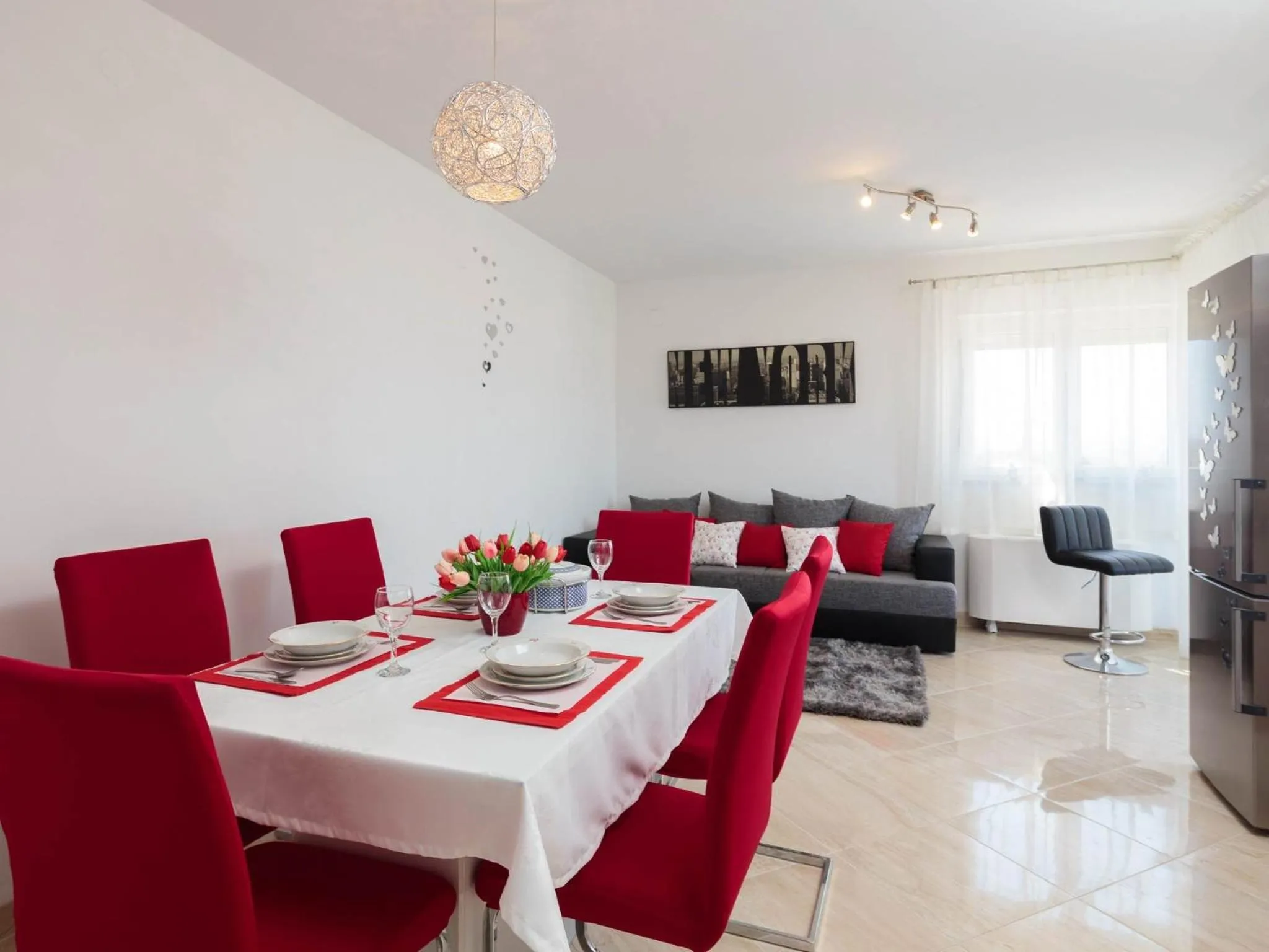 Dining area in Apartment Lana ST