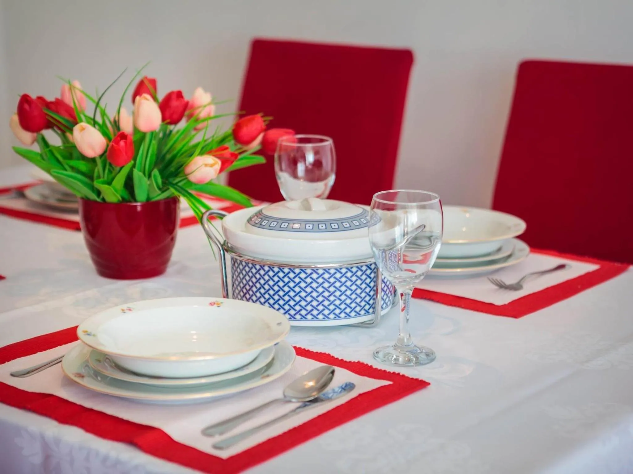 Dining area in Apartment Lana ST