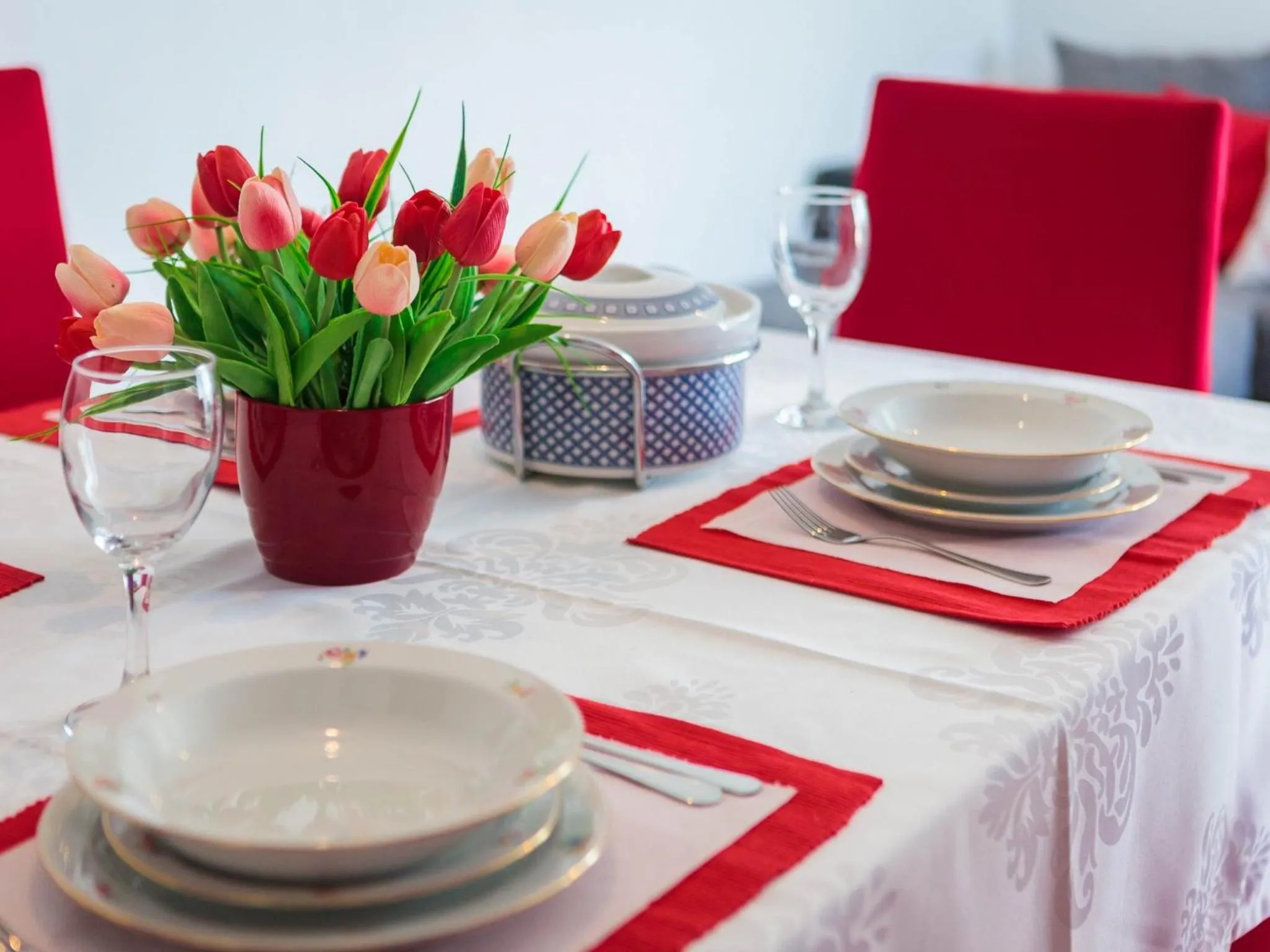Dining area in Apartment Lana ST