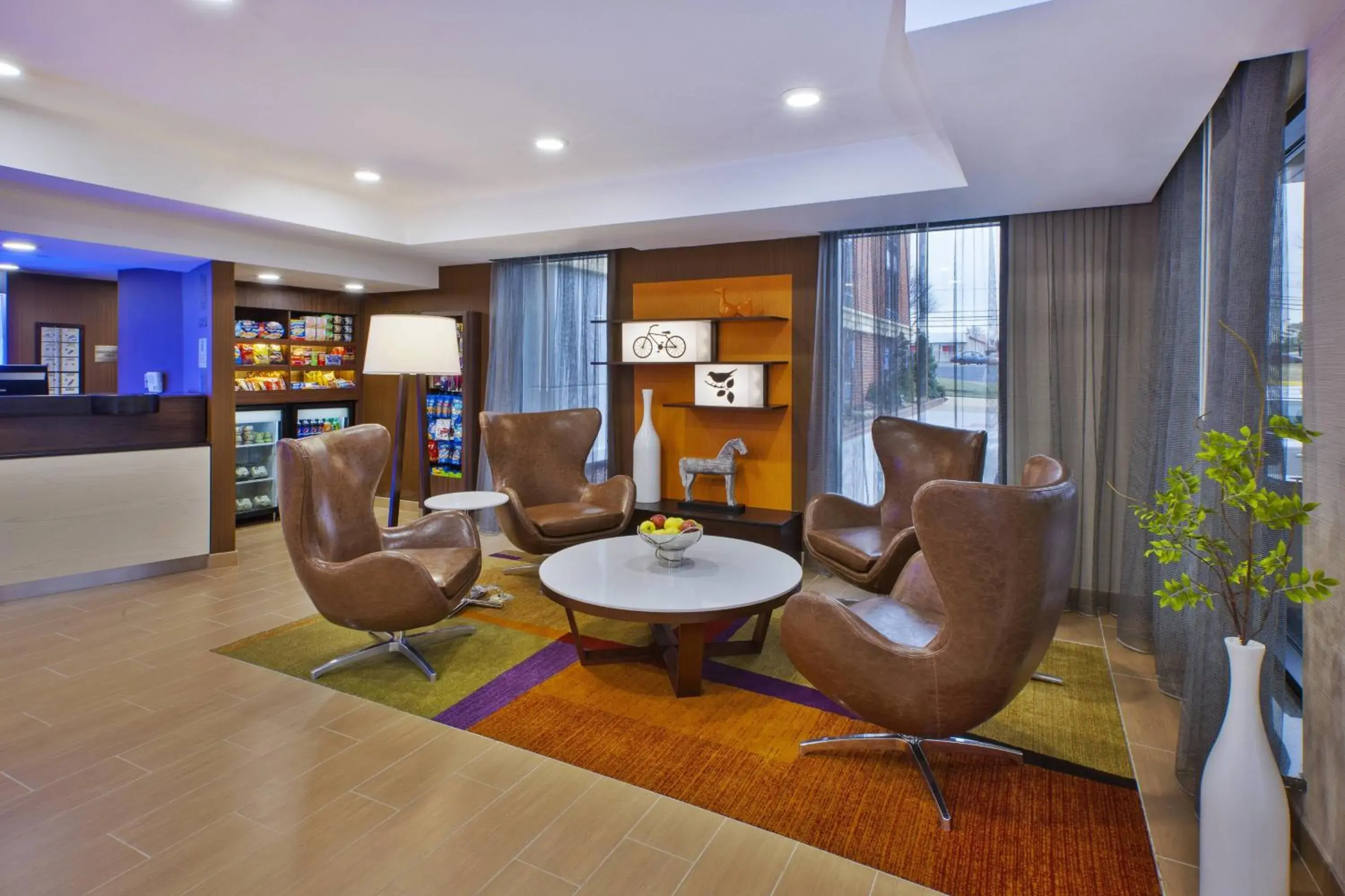 Lobby or reception in Fairfield by Marriott Inn & Suites Herndon Reston Lobby or reception in Fairfield by Marriott Inn & Suites Herndon Reston