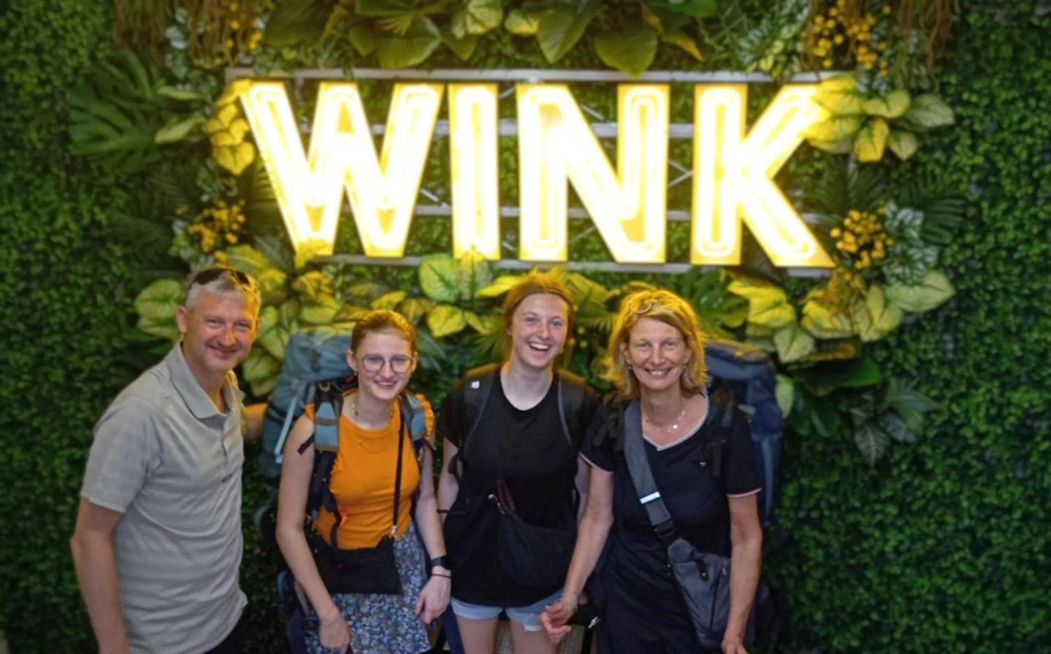 group of guests in Wink at Upper Cross Street