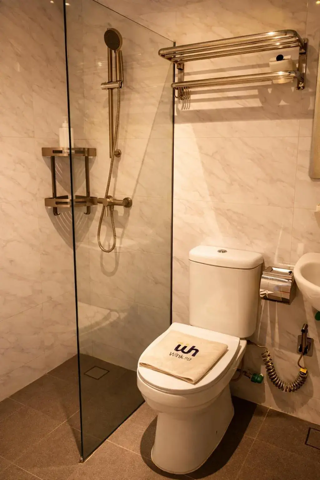 Toilet in Wink at Upper Cross Street Toilet in Wink at Upper Cross Street