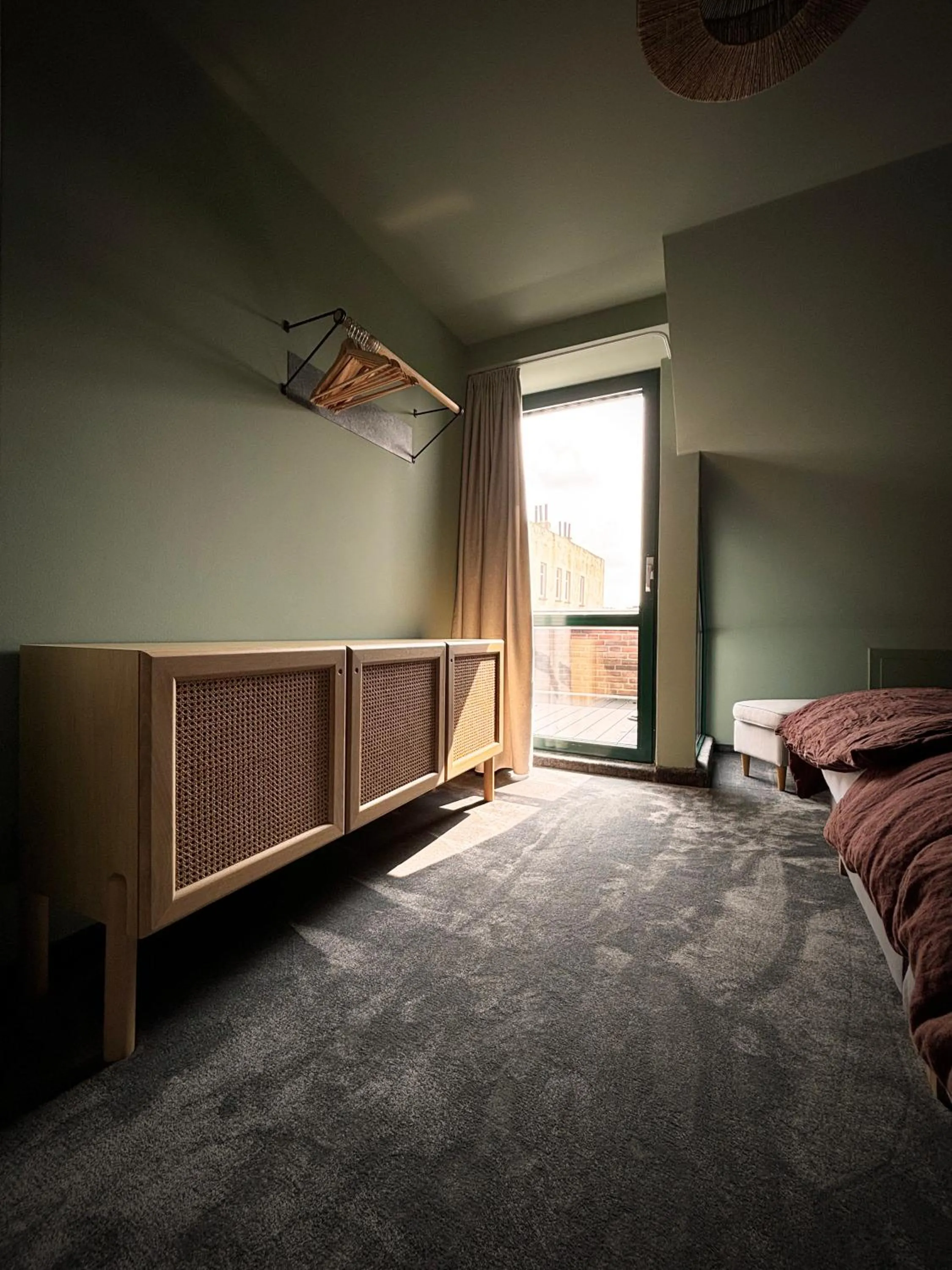 Photo of the whole room, Bed in Frühstückshotel Fürstenwerth