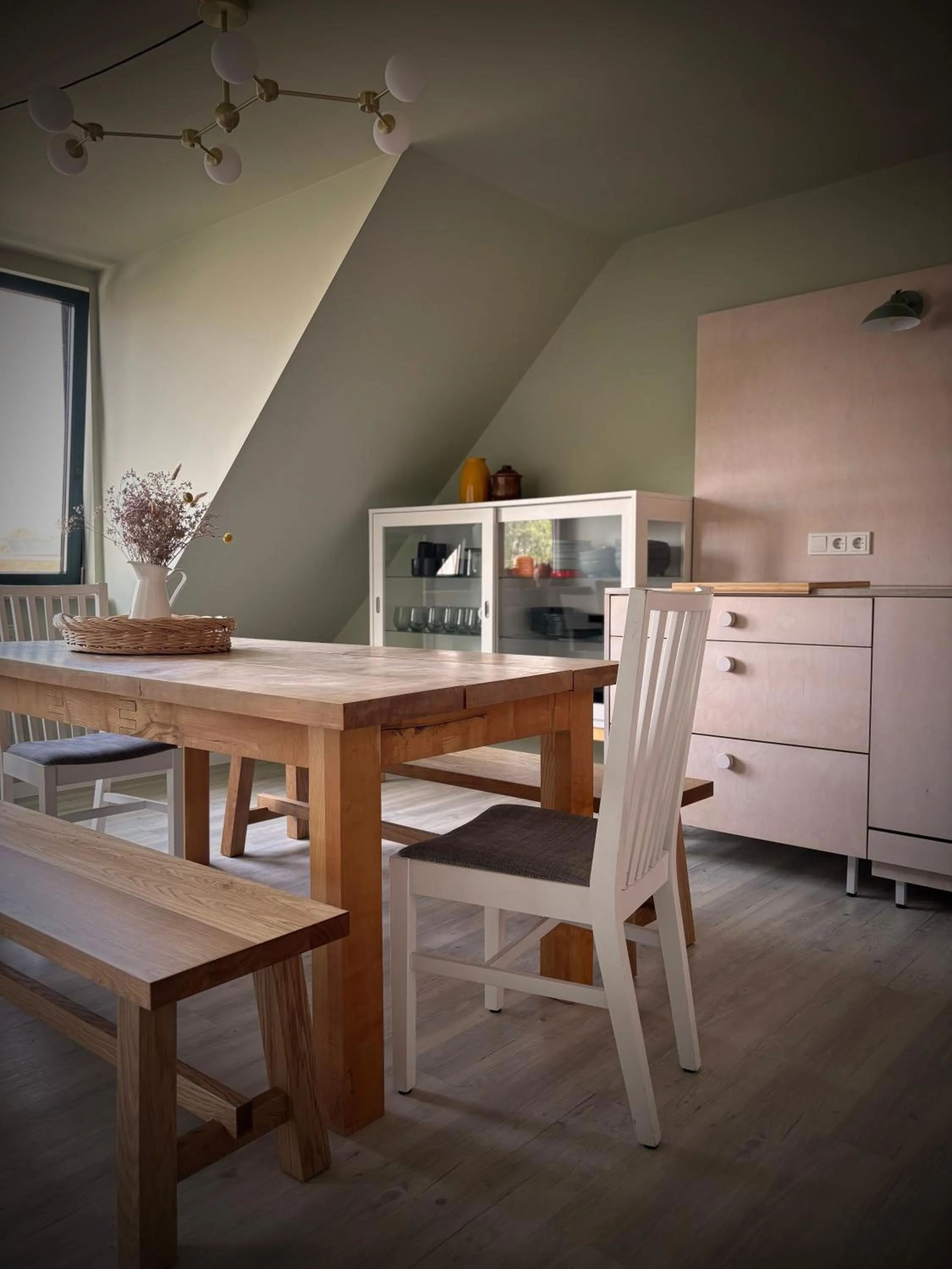 Kitchen or kitchenette in Frühstückshotel Fürstenwerth
