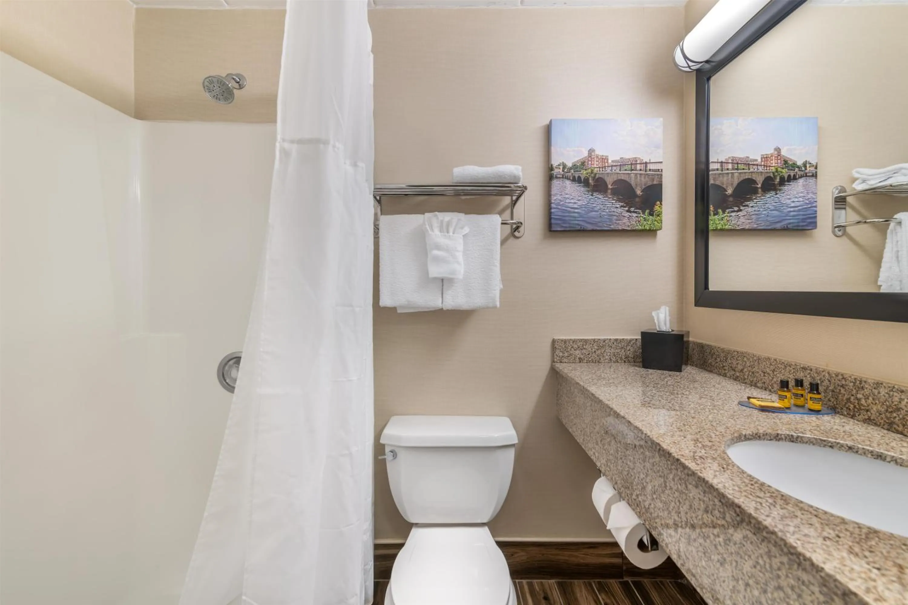 Bathroom in Best Western Plus Waltham Boston