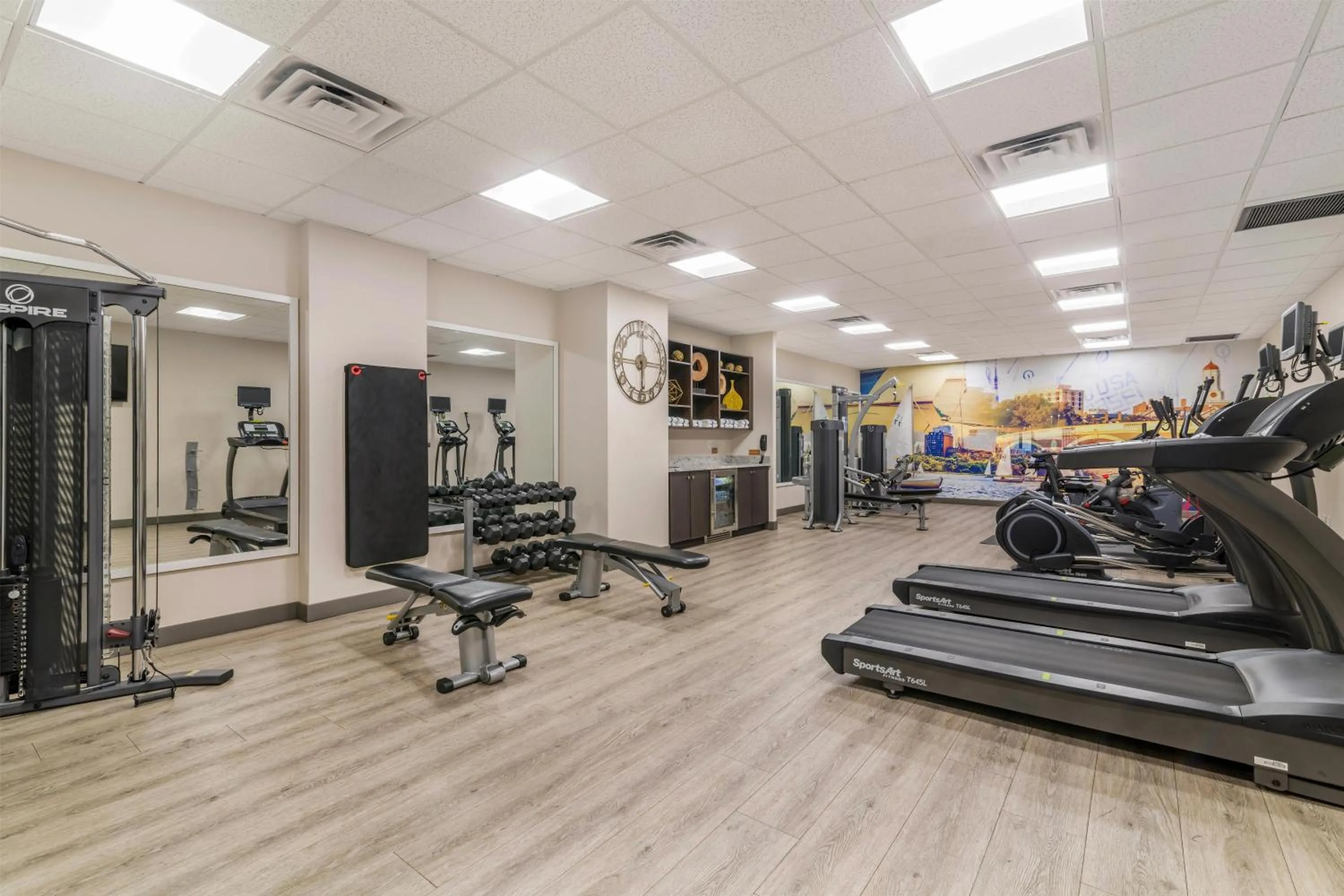 Fitness centre/facilities in Best Western Plus Waltham Boston