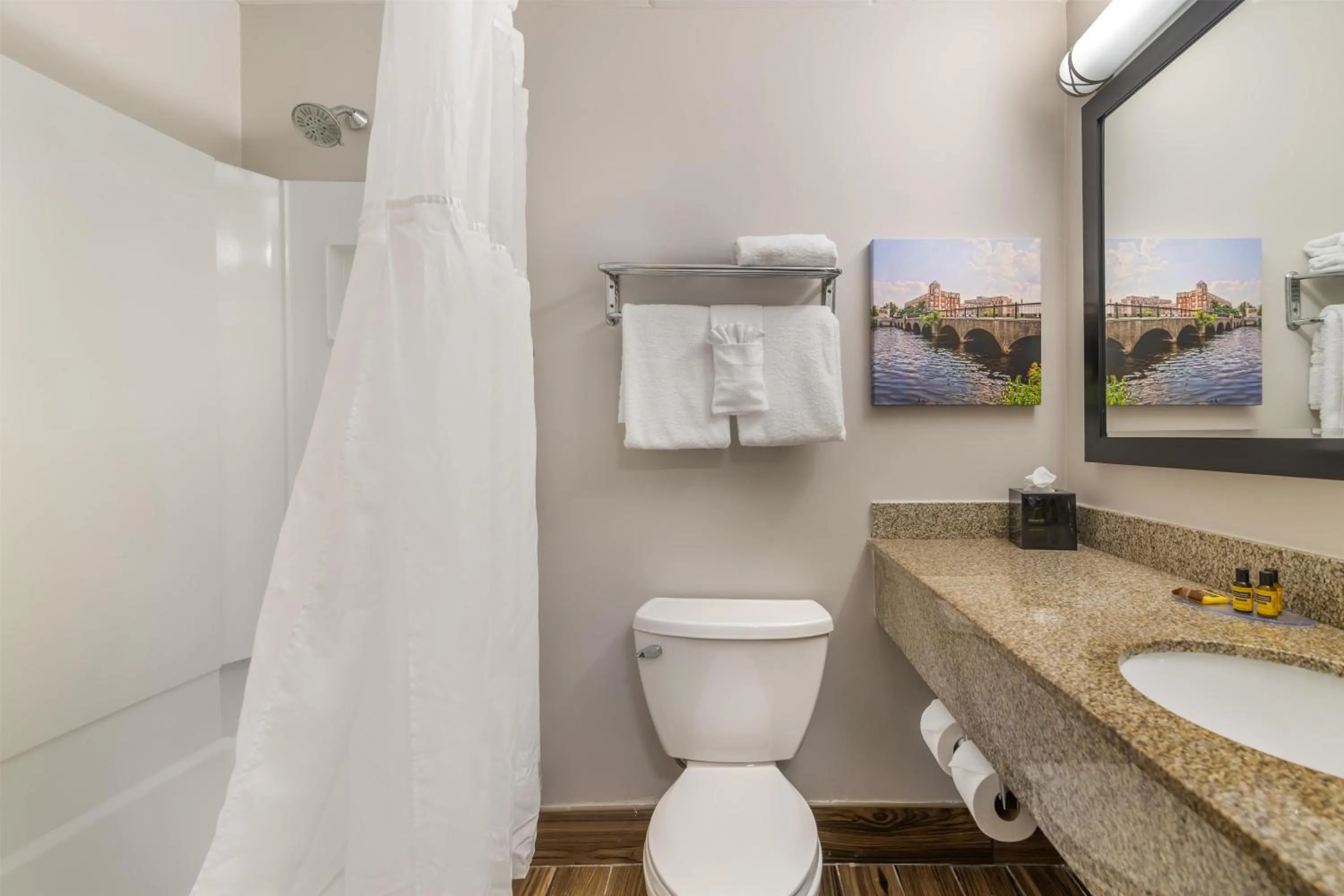 Bathroom in Best Western Plus Waltham Boston