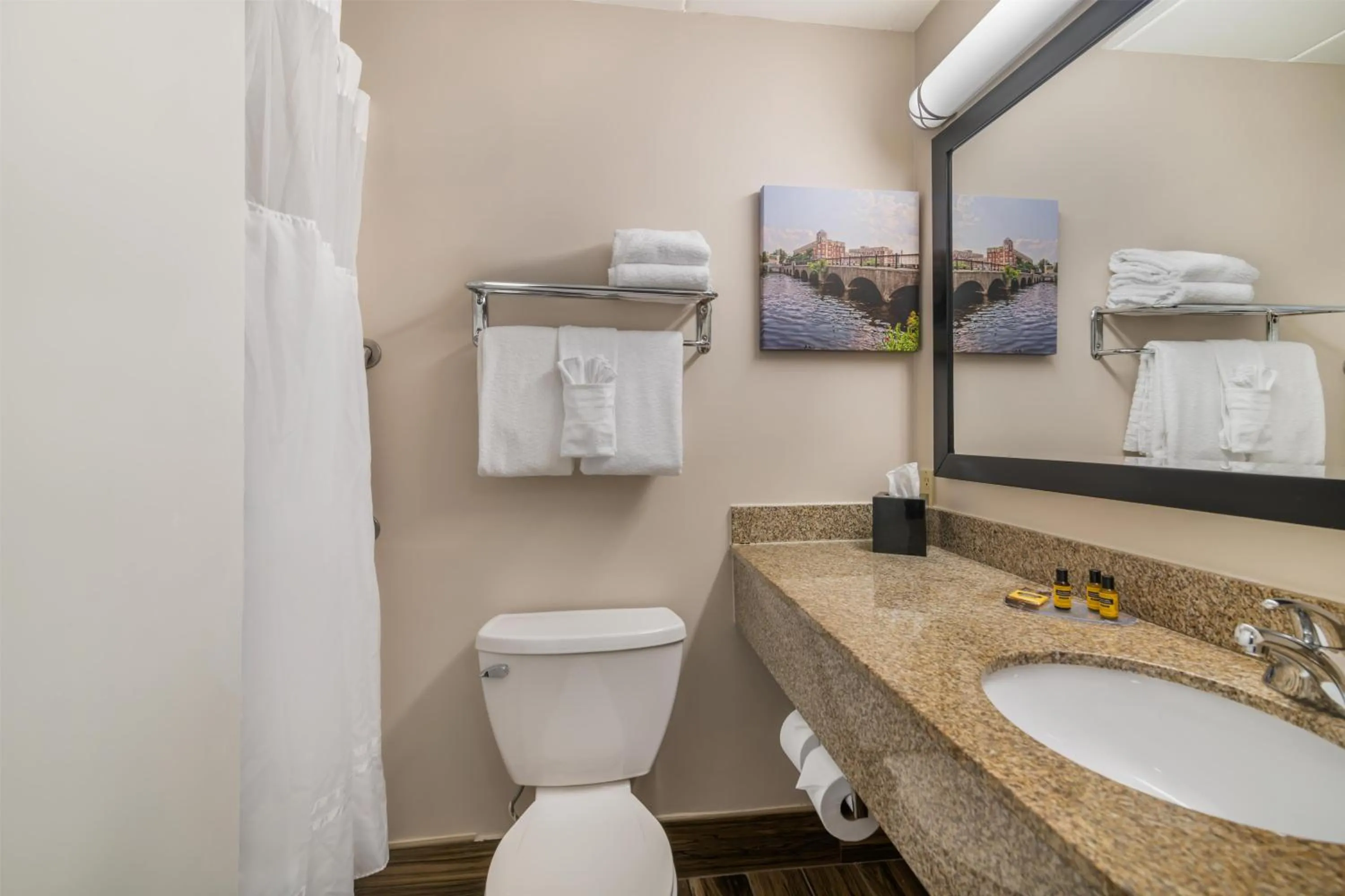 Bathroom in Best Western Plus Waltham Boston