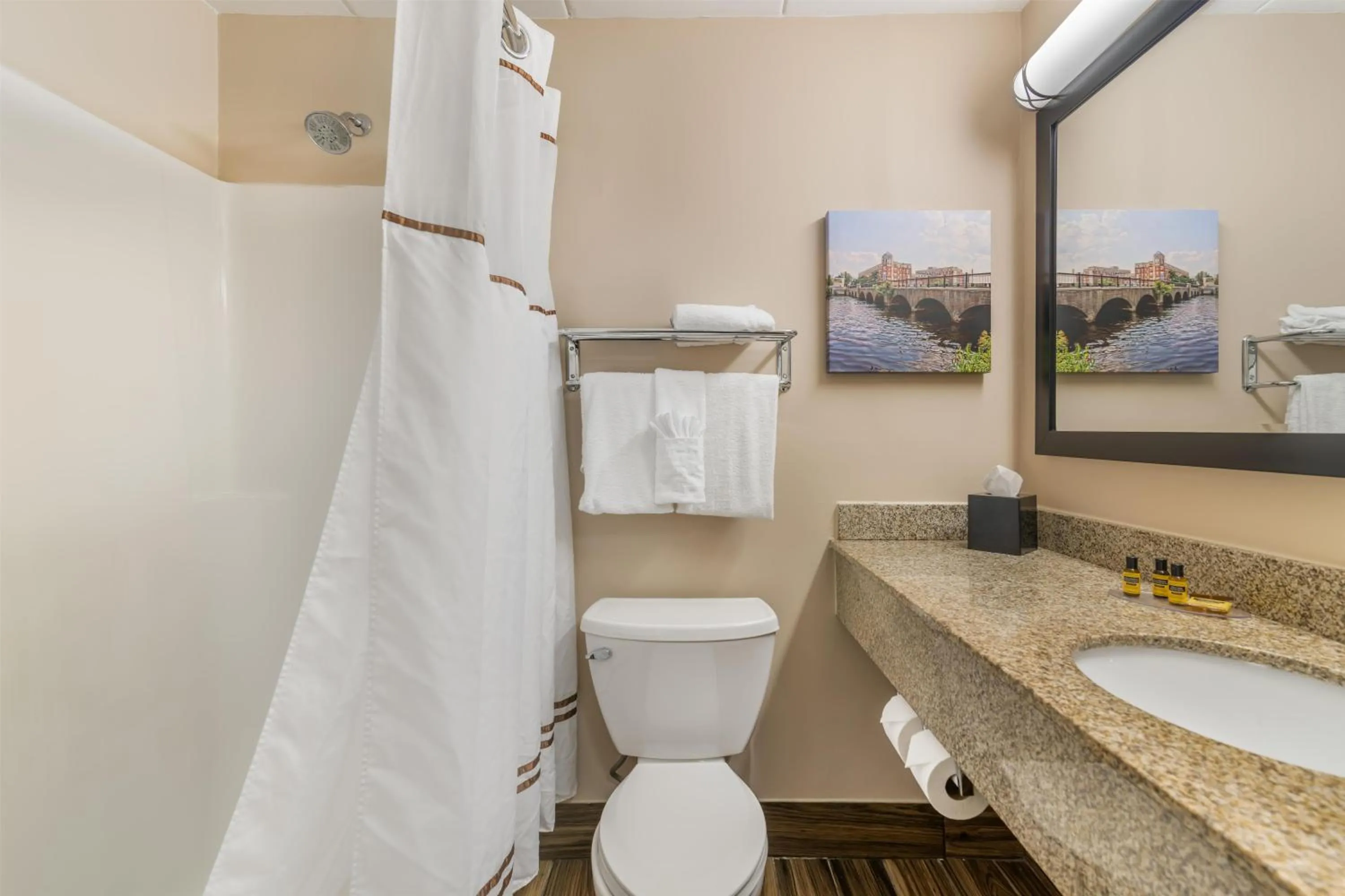 Bathroom in Best Western Plus Waltham Boston