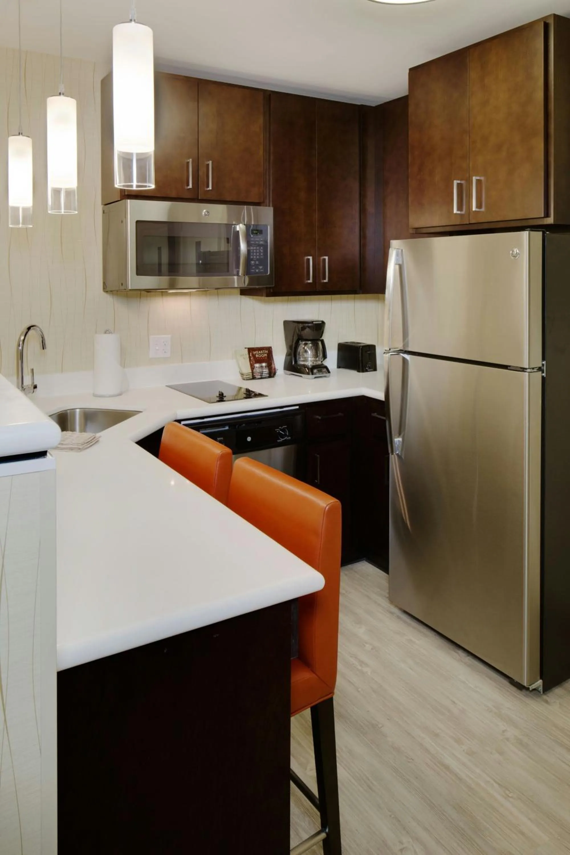 Kitchen or kitchenette in Residence Inn by Marriott Bath Brunswick Area