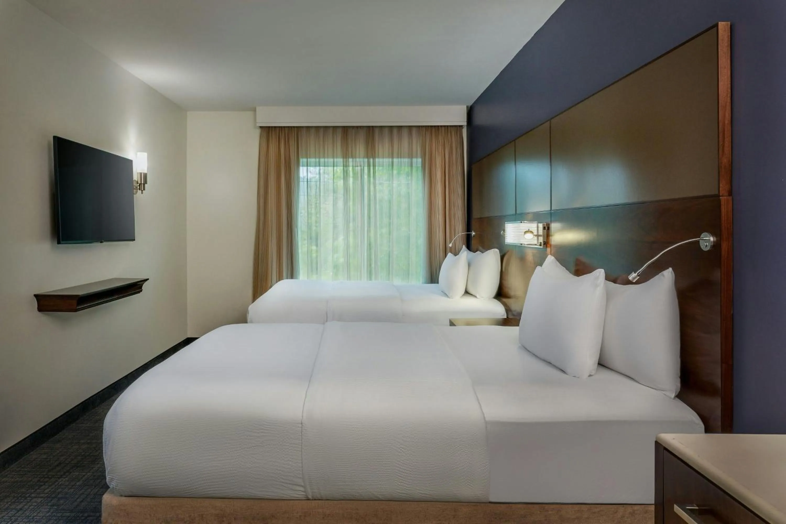 Bedroom, Bed in Residence Inn by Marriott Bath Brunswick Area