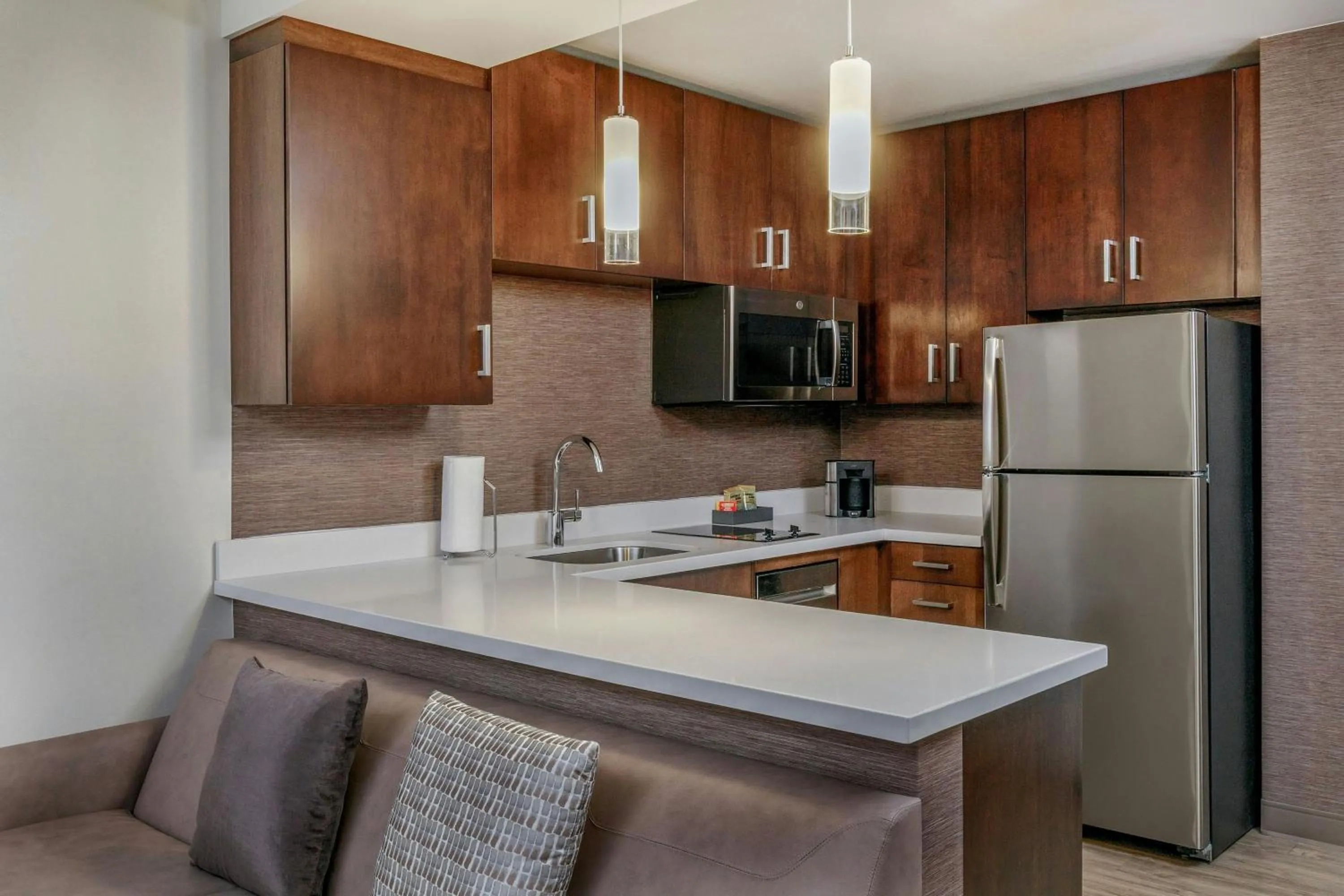 Kitchen or kitchenette in Residence Inn by Marriott Bath Brunswick Area