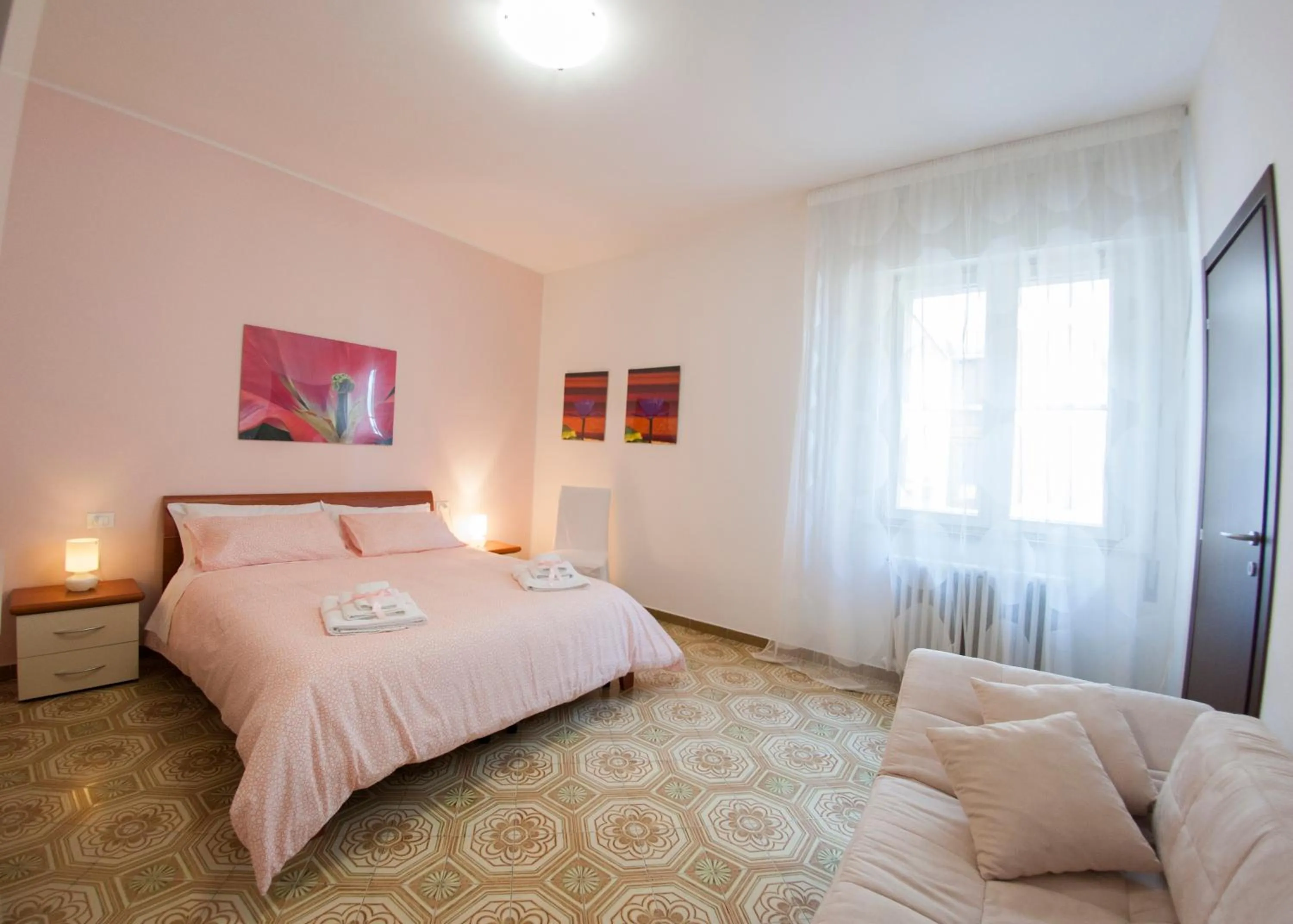 Bedroom, Bed in B&B da LEO