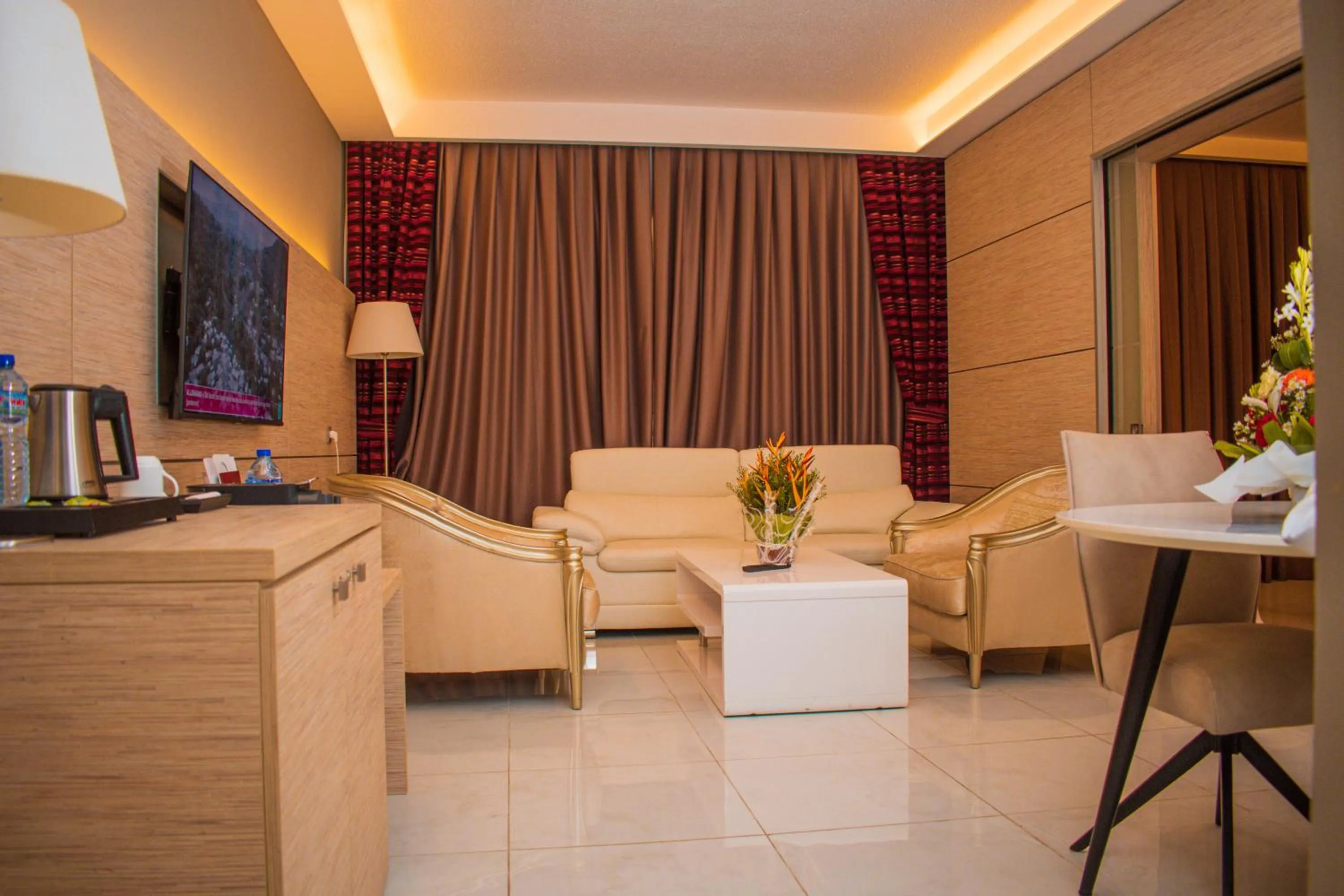 TV and multimedia in Hôtel Sarakawa