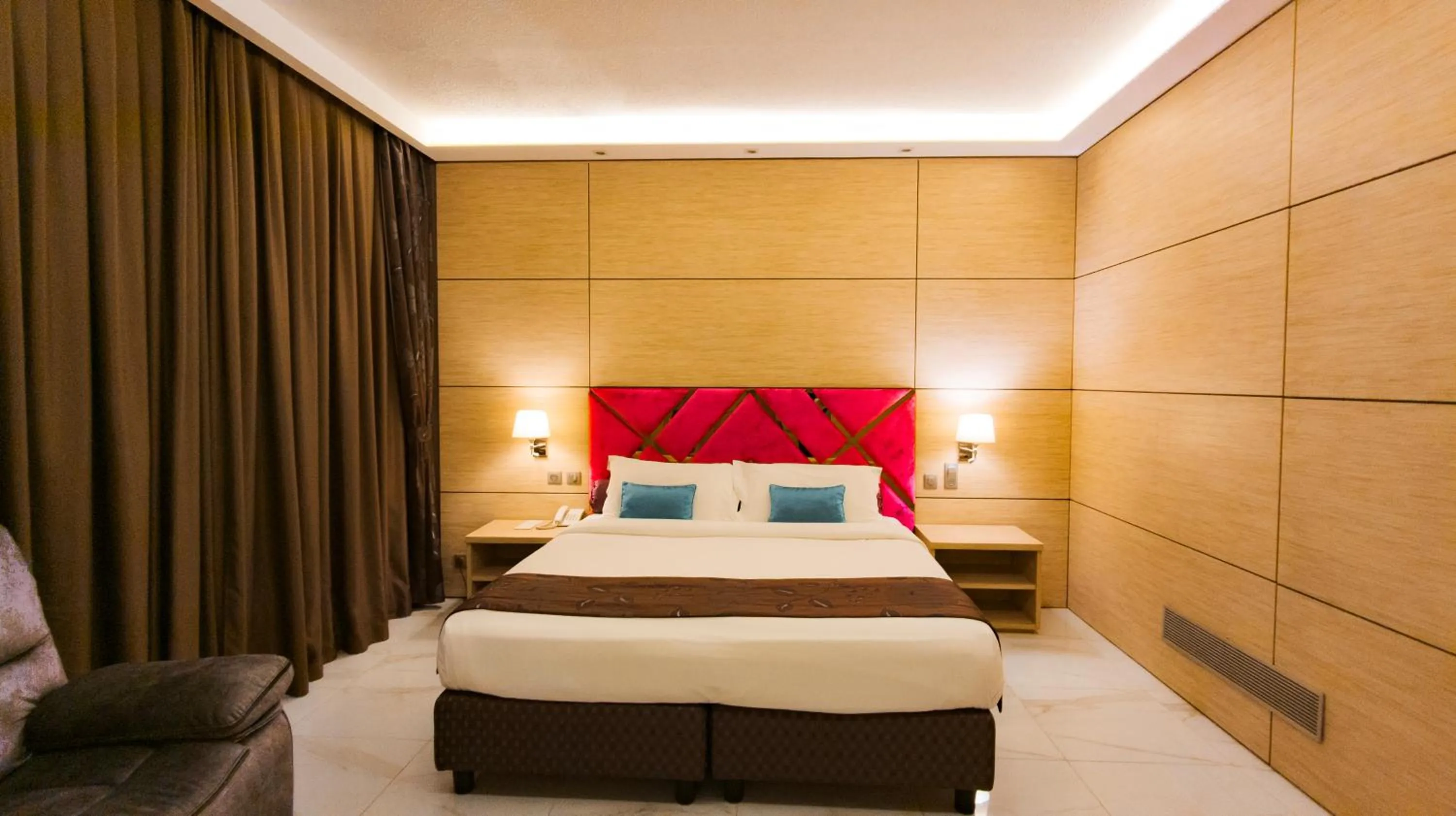 Bed in Hôtel Sarakawa