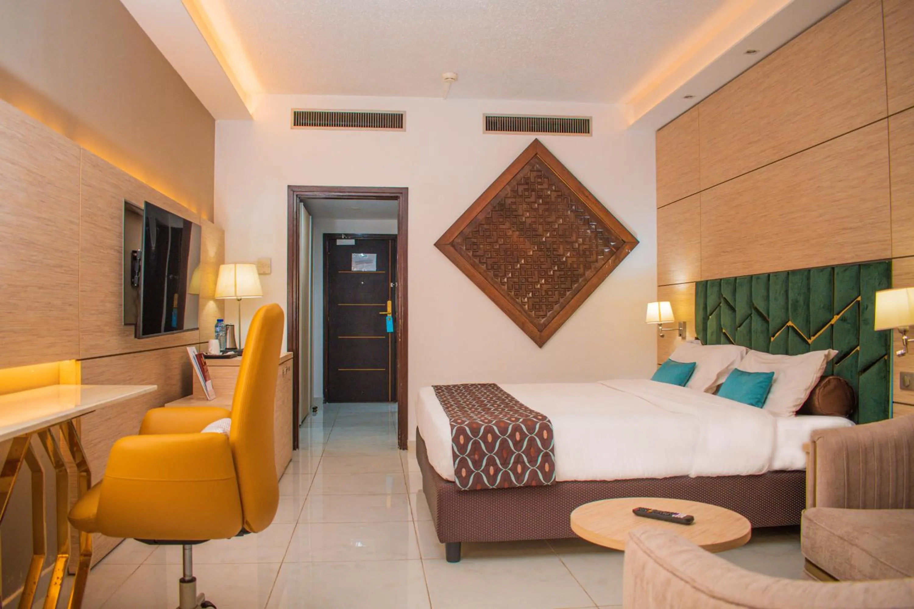 Bed in Hôtel Sarakawa