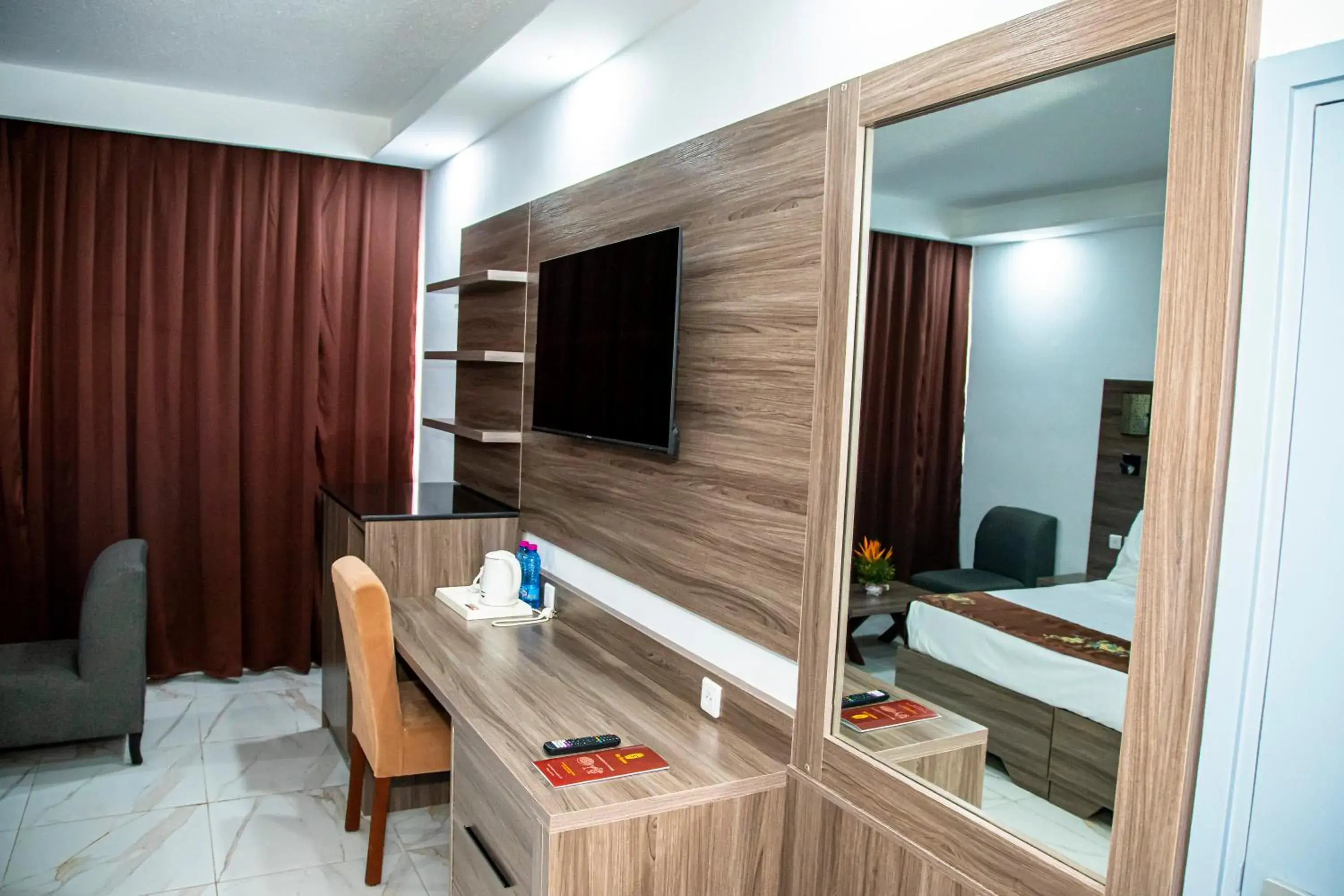 Standard Double Room with City View in Hôtel Sarakawa Standard Double Room with City View in Hôtel Sarakawa