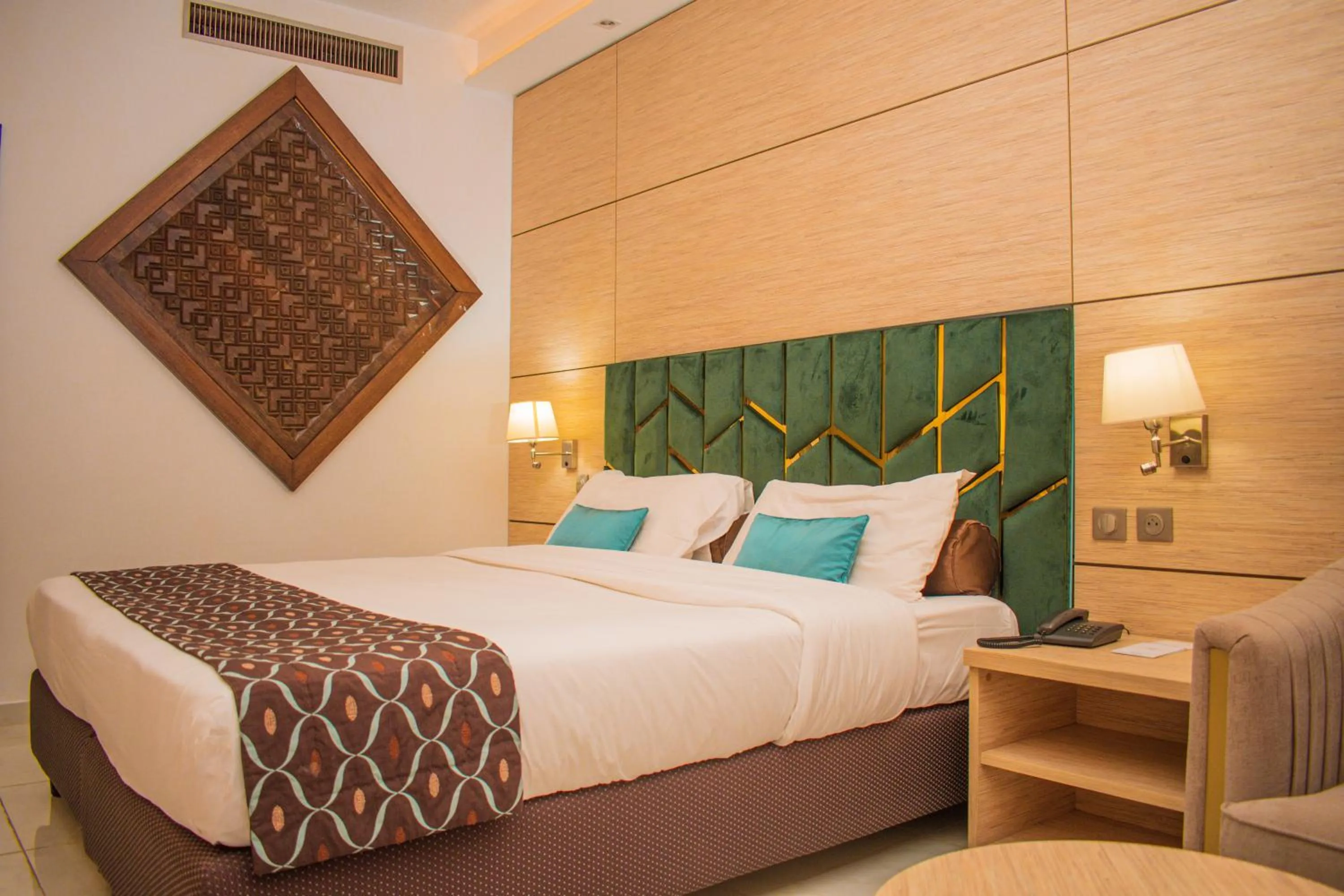 Bed in Hôtel Sarakawa