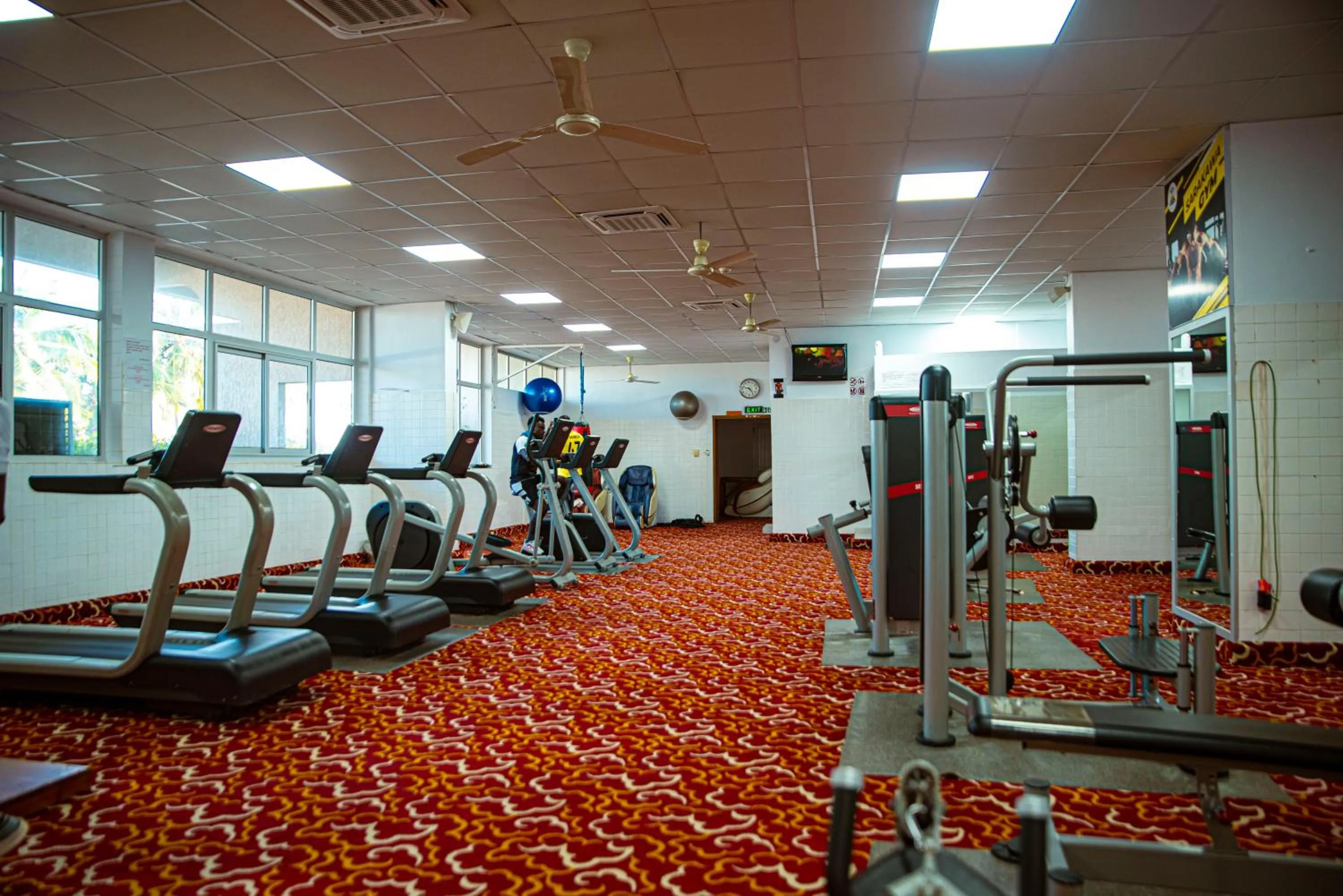 Fitness centre/facilities in Hôtel Sarakawa