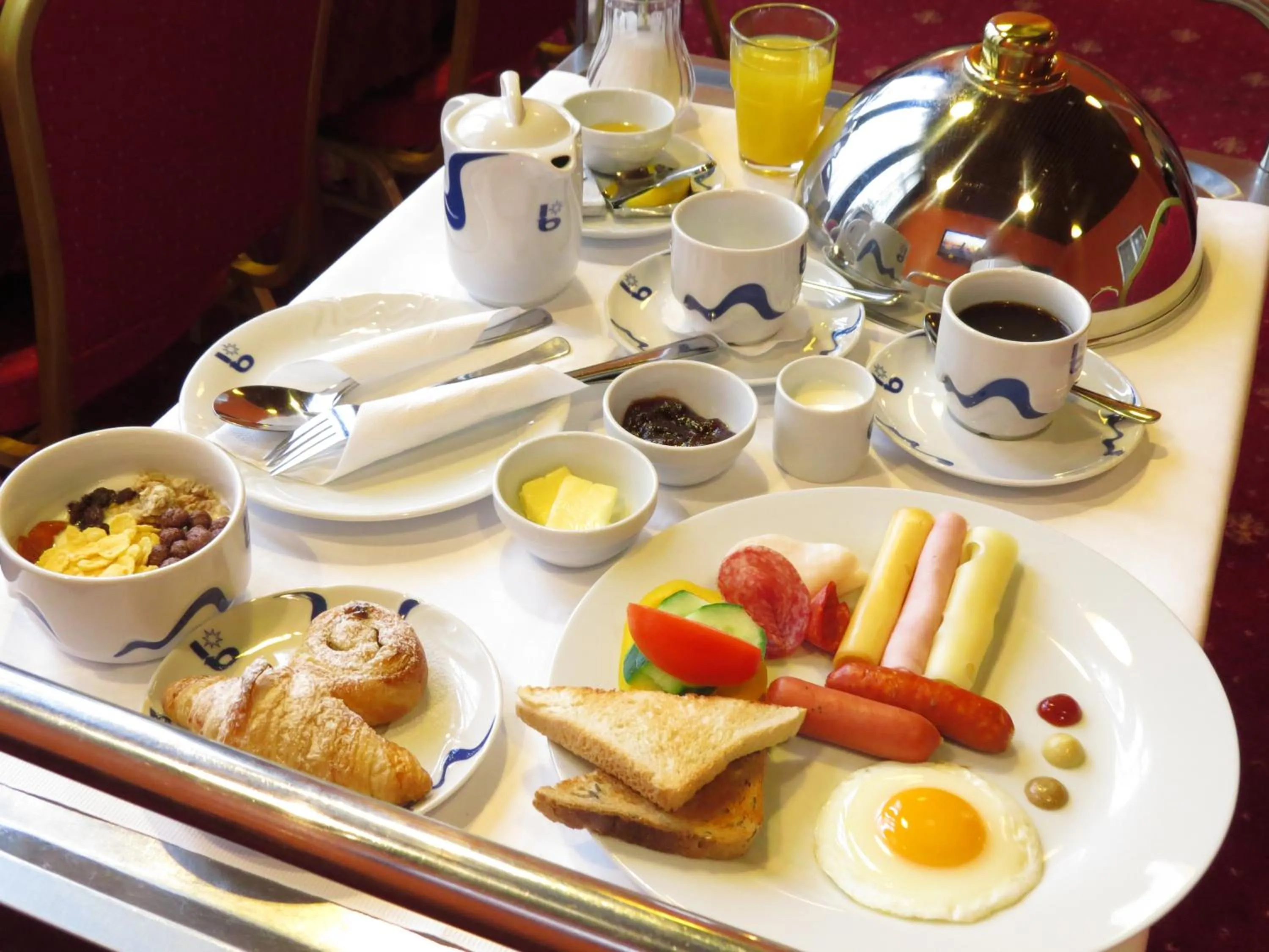 Food in Interhotel Bohemia