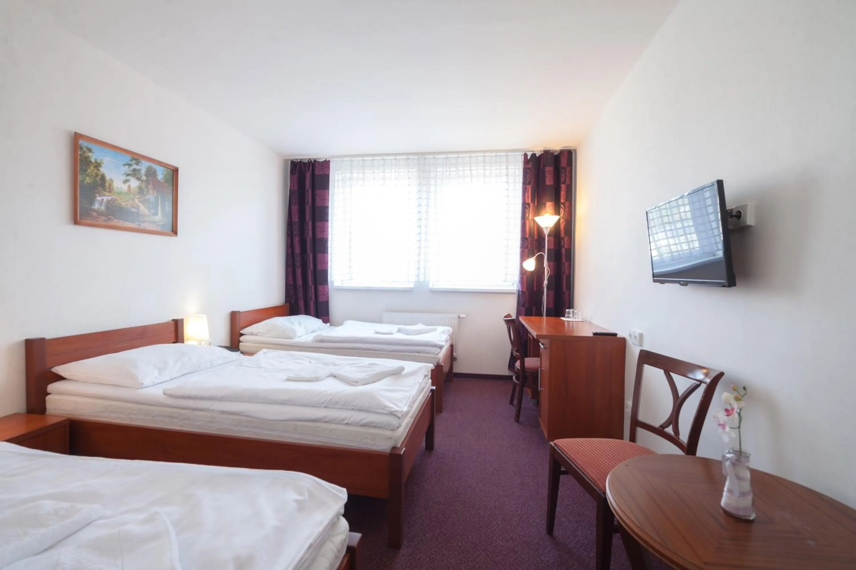 Bed in Interhotel Bohemia