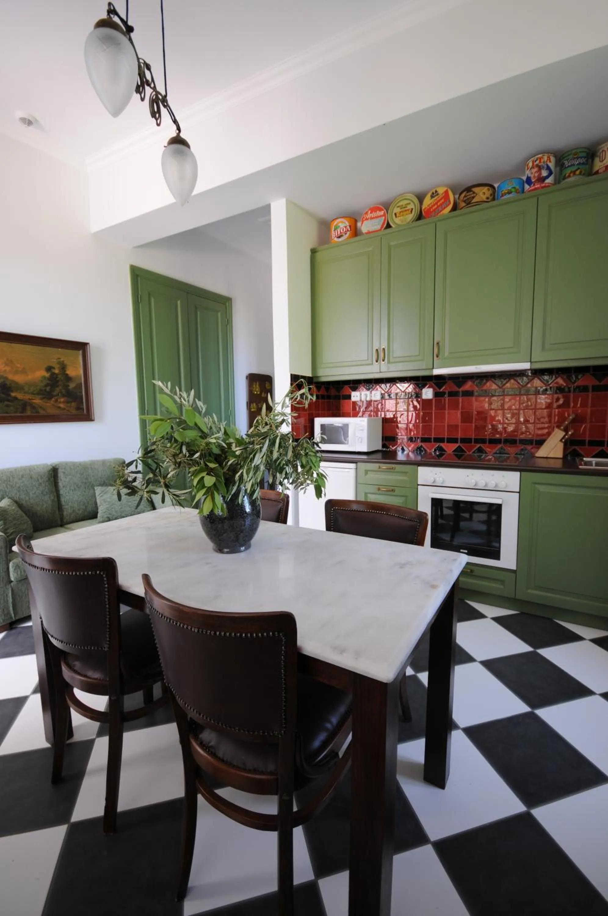 Kitchen or kitchenette in Metohi Georgila