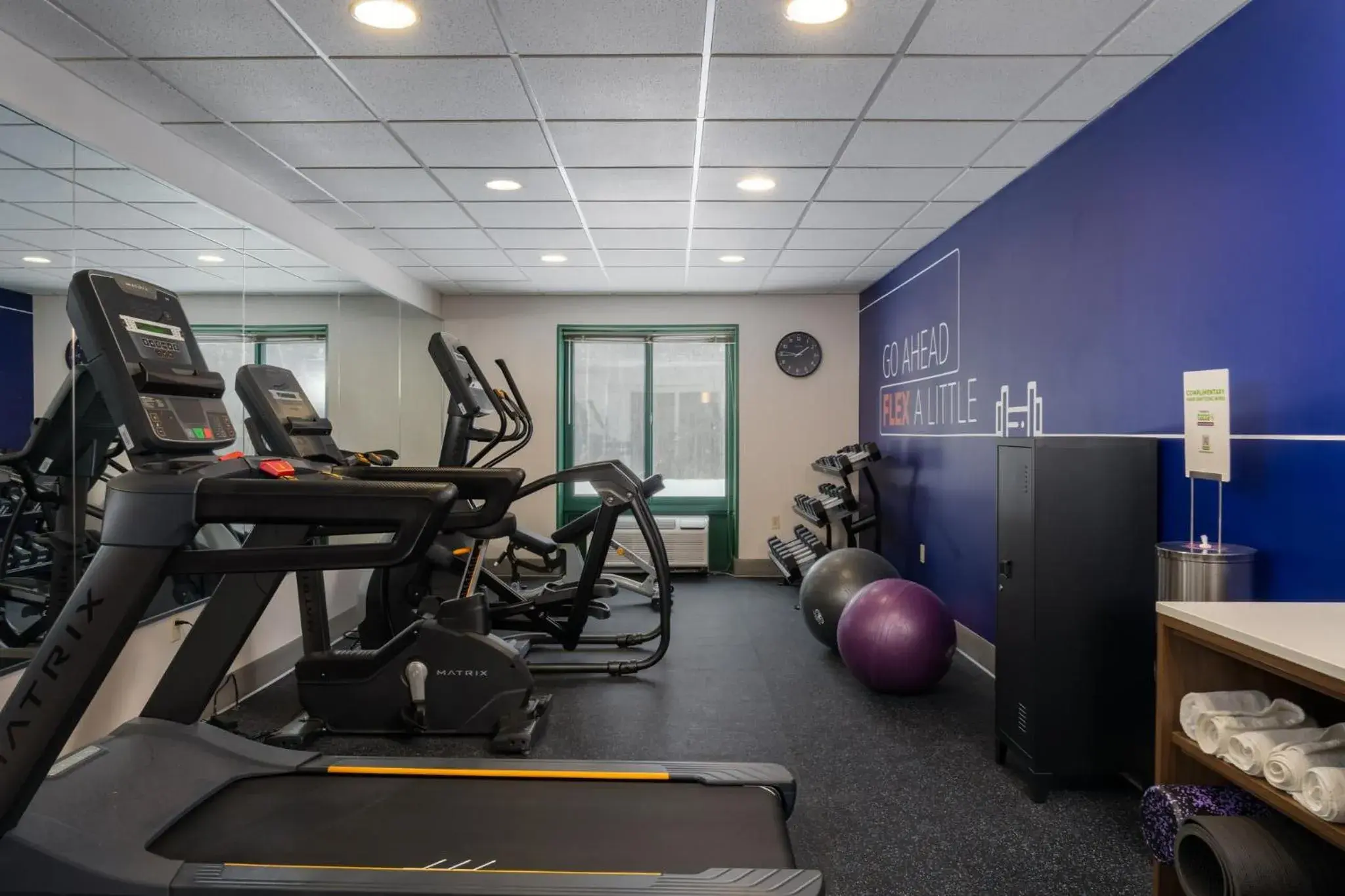Fitness centre/facilities in Holiday Inn Express Hotel & Suites Drums-Hazelton by IHG Fitness centre/facilities in Holiday Inn Express Hotel & Suites Drums-Hazelton by IHG