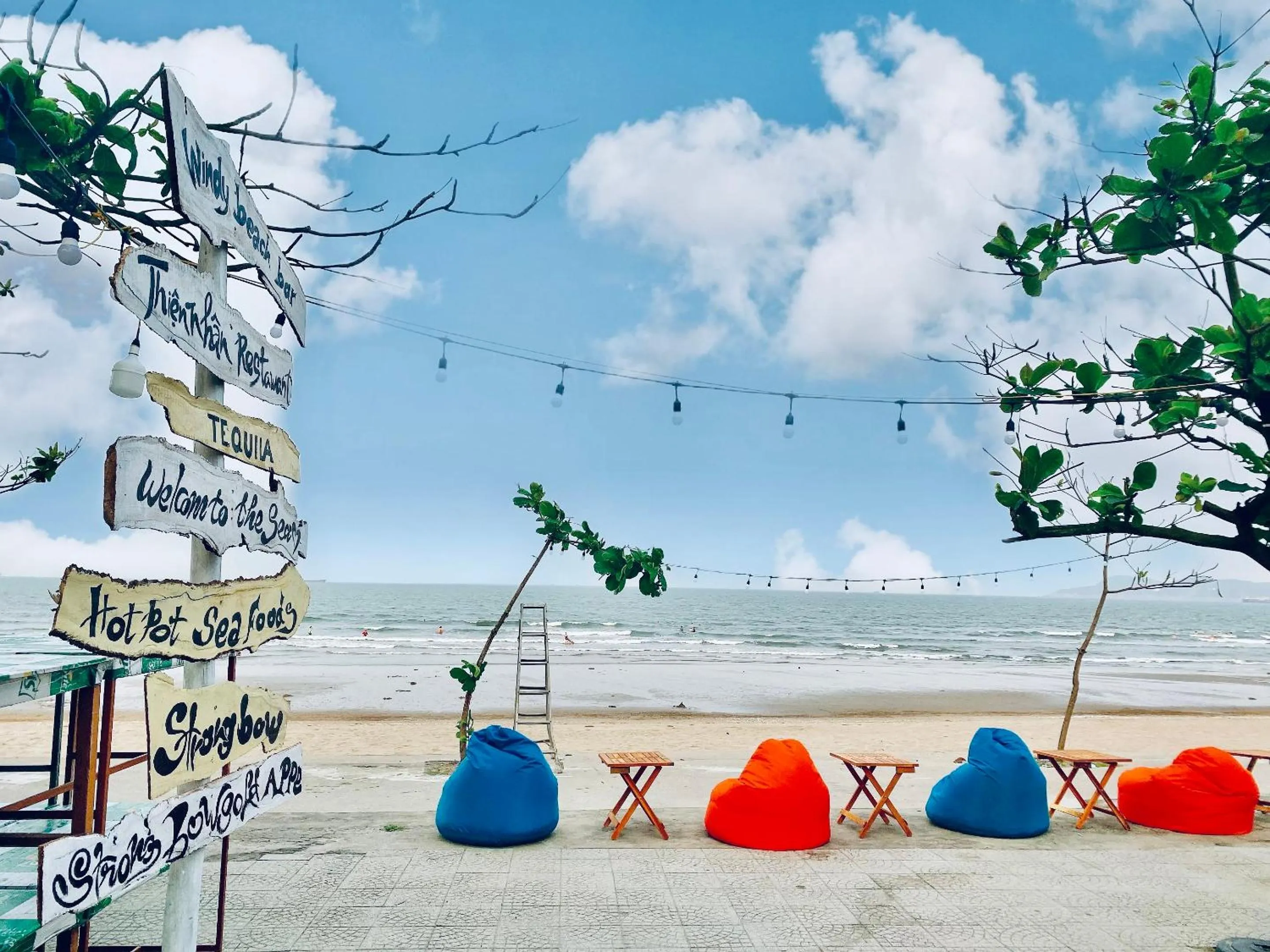 Beach in Thien Nhan Hotel