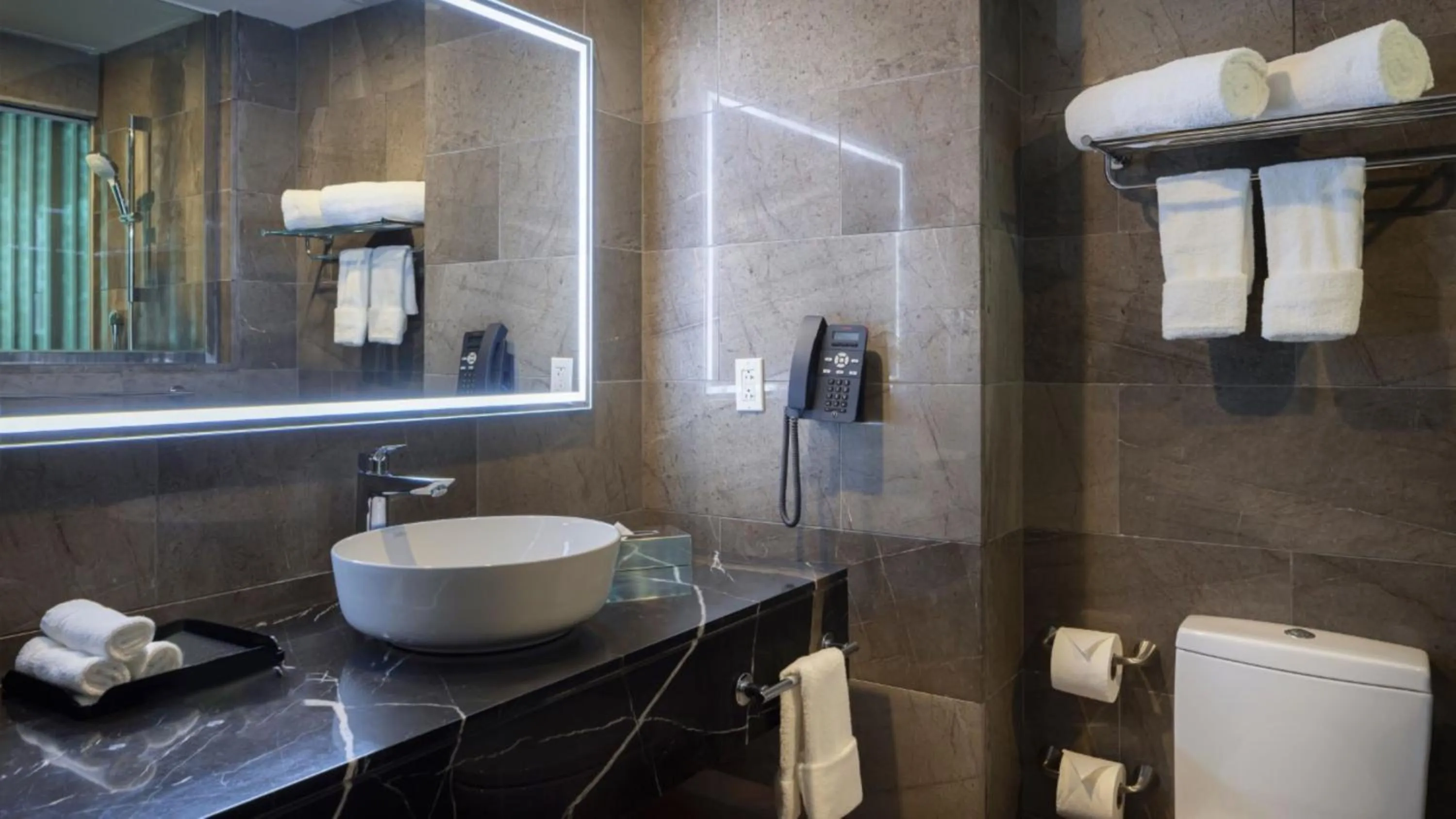 Shower in Holiday Inn Santo Domingo by IHG