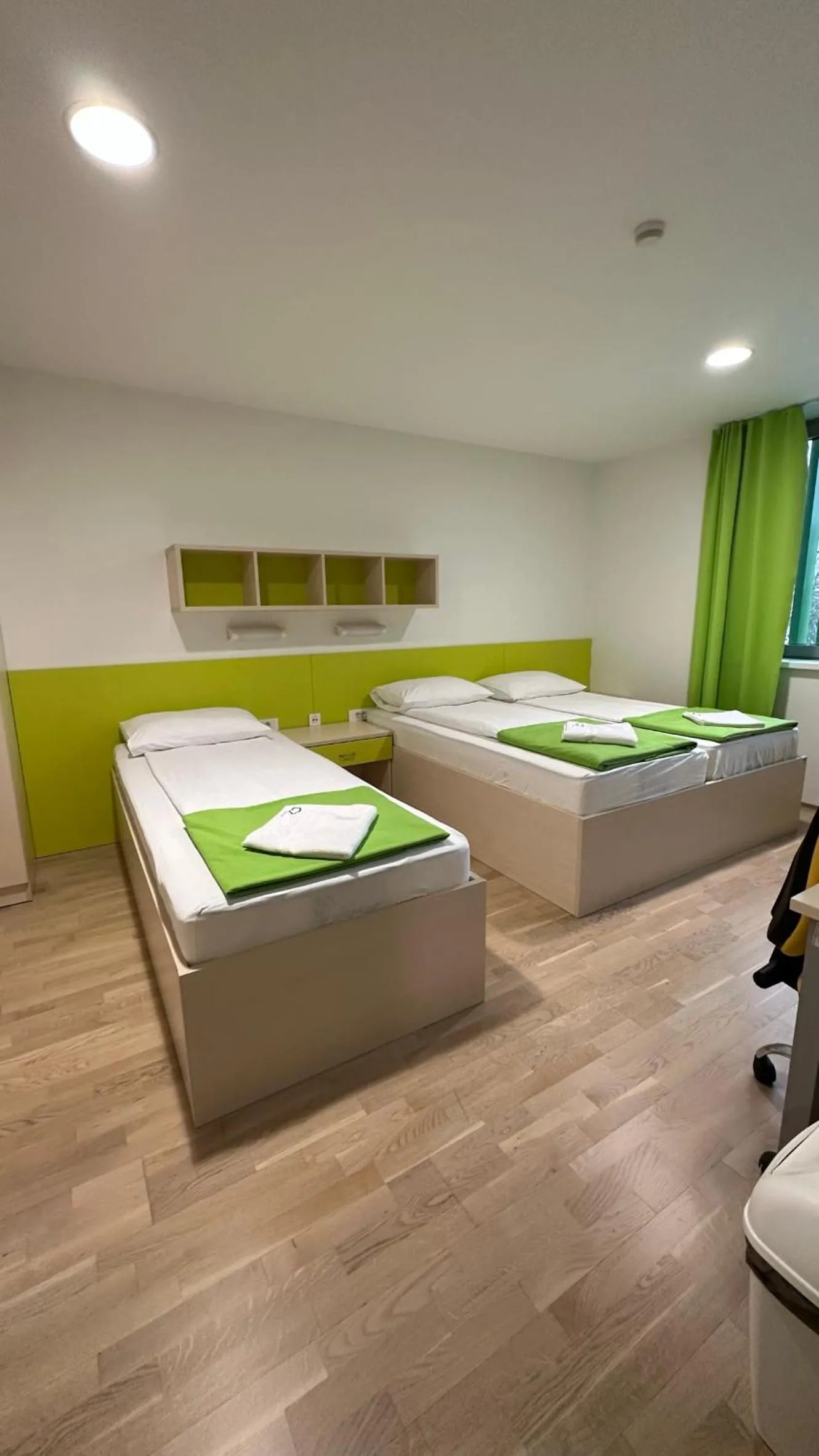 Bed in Sport Hotel Ljubljana