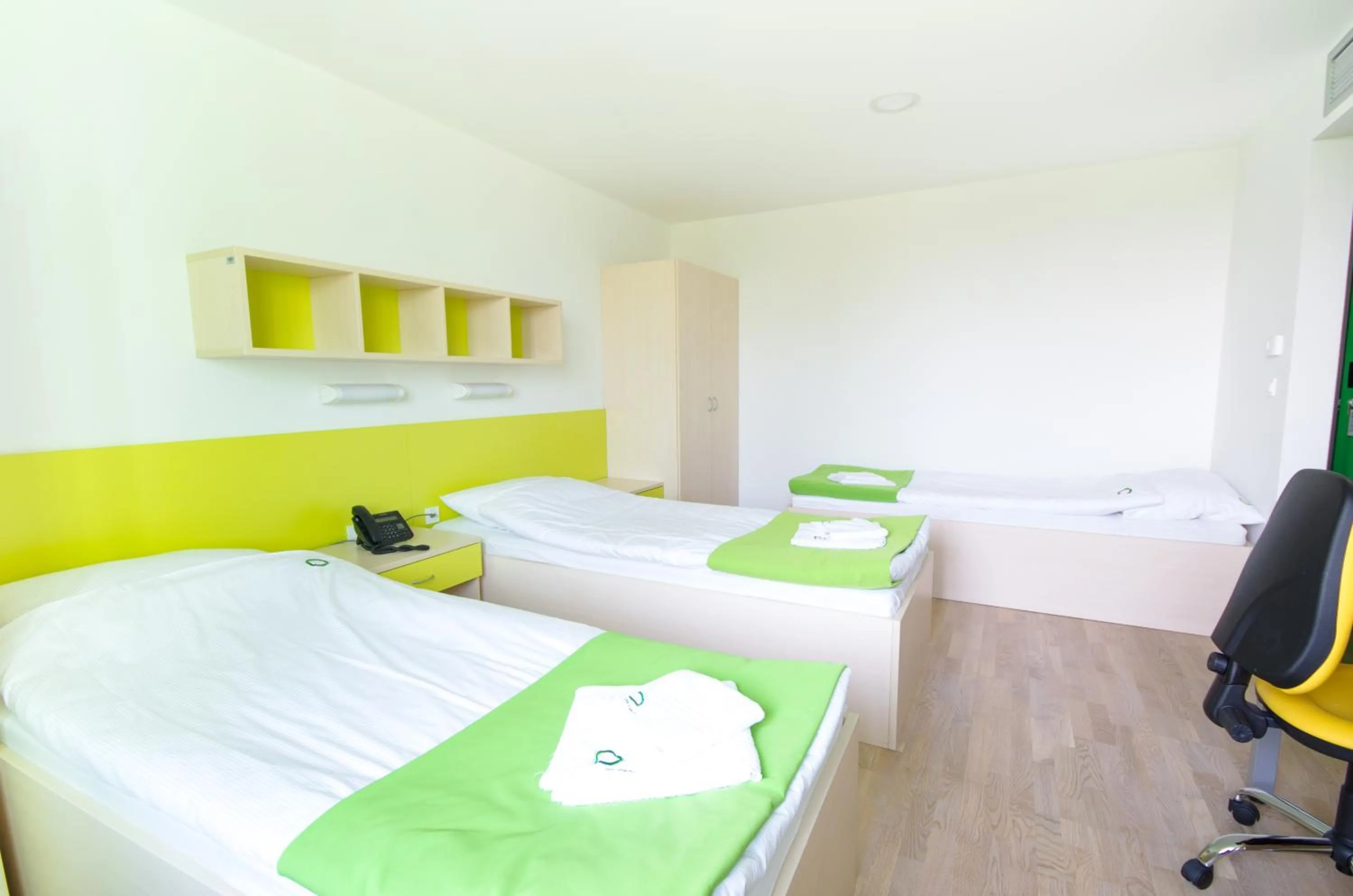 Bed in Sport Hotel Ljubljana