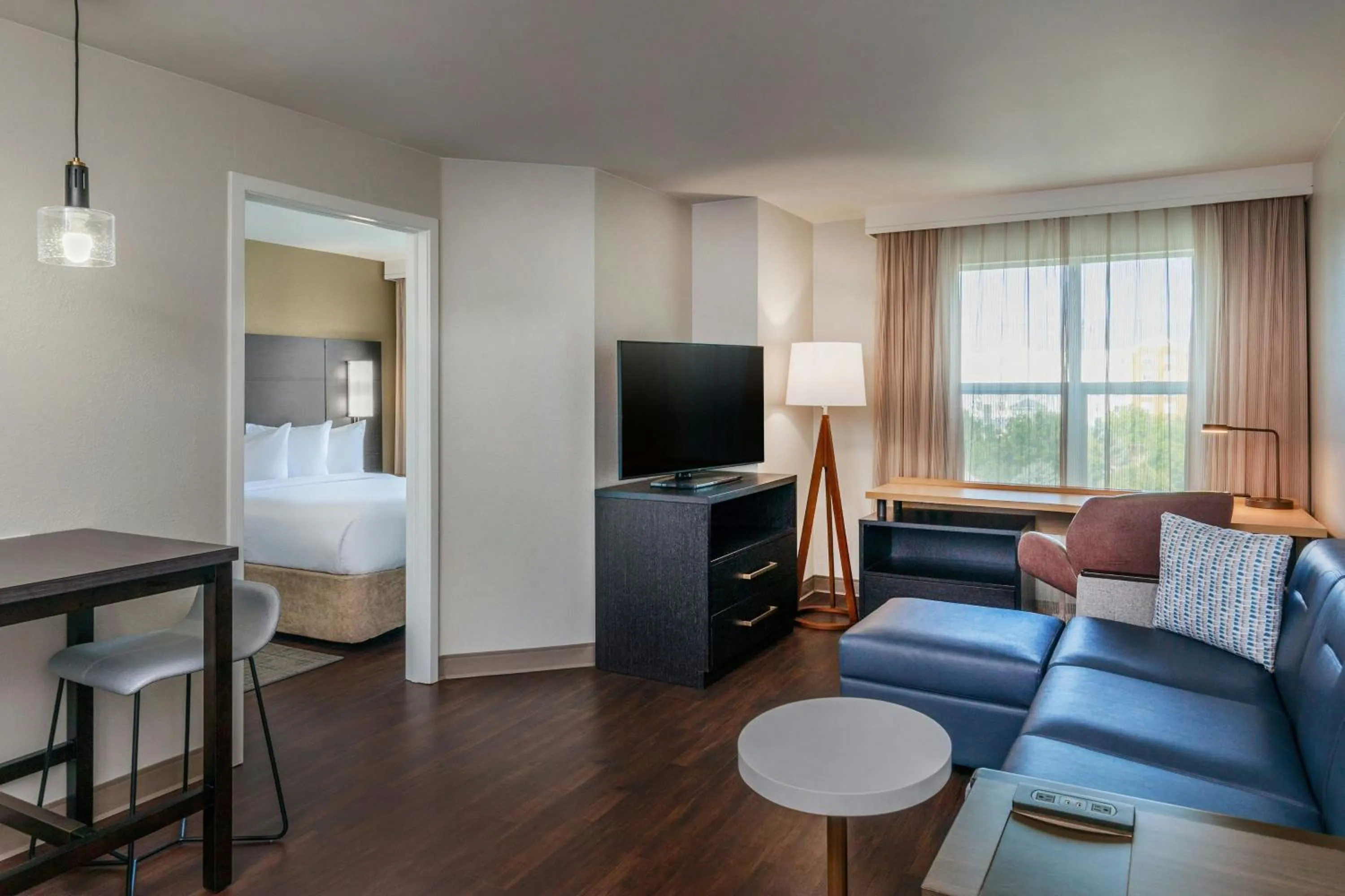 Photo of the whole room, Bed in Residence Inn by Marriott Denver Airport at Gateway Park