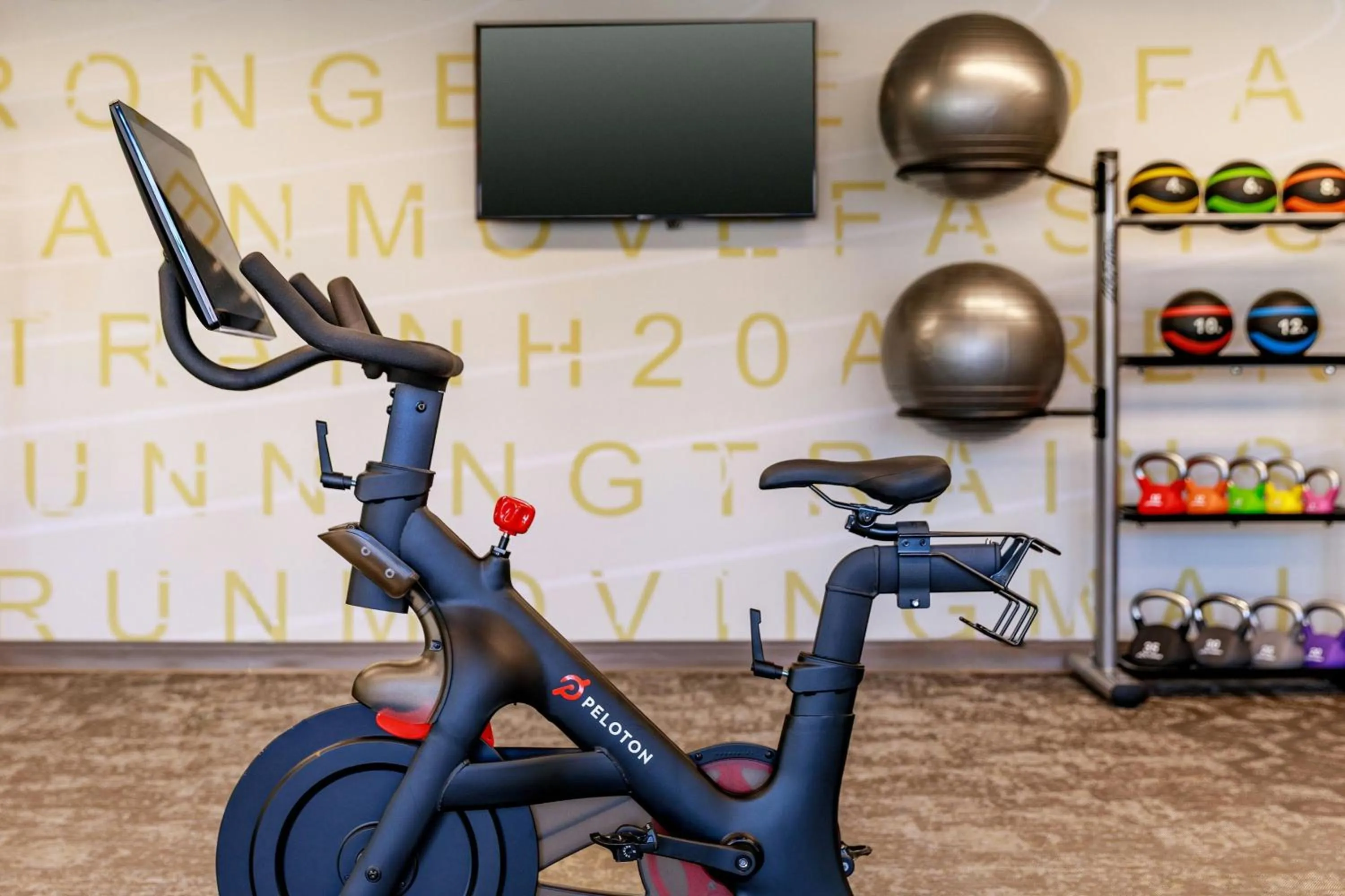 Fitness centre/facilities in Residence Inn by Marriott Denver Airport at Gateway Park