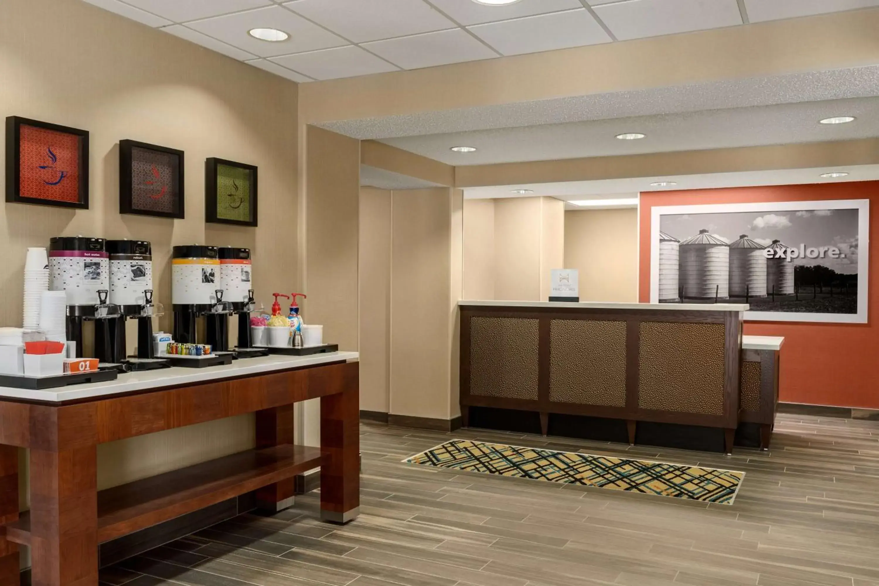 Lobby or reception in Hampton Inn Wausau Lobby or reception in Hampton Inn Wausau